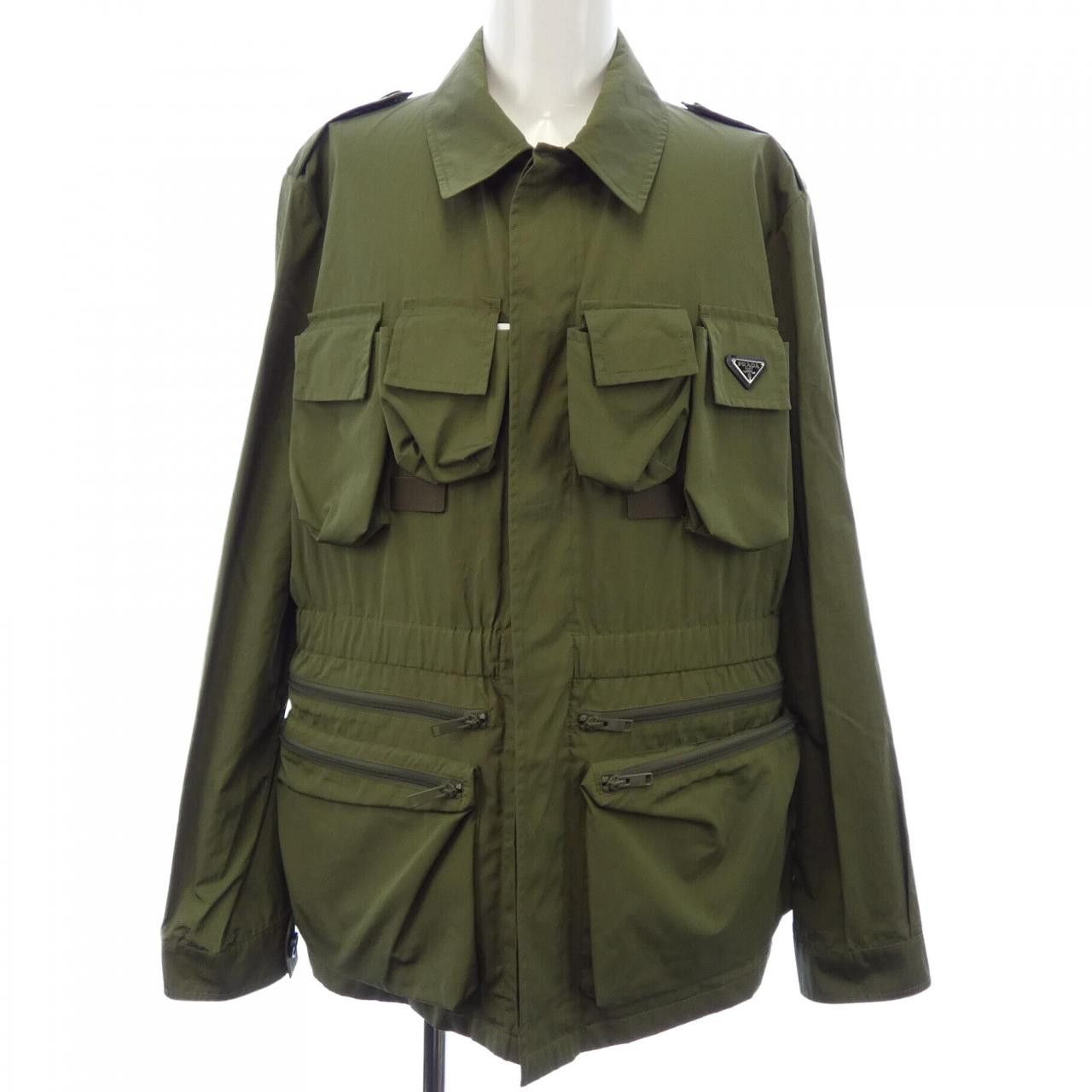 Prada Prada Prada Triangle Logo Jacket Others Outerwear SGC553 SOOO 1XV2 DUTY FREE for USA Size ONE SIZE - 1 Thumbnail