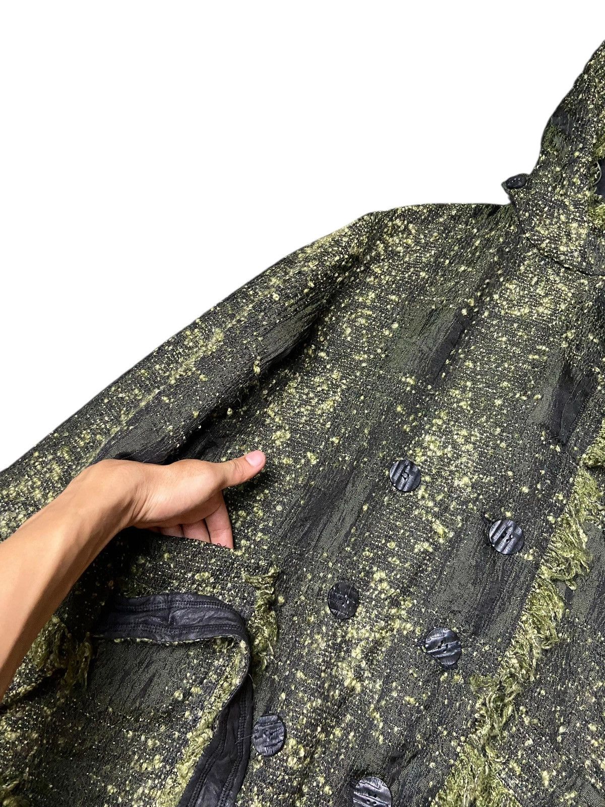 Japanese Brand × Seditionaries × Vintage EIKO KONDO Double Breasted Hooded Long Coat (124) Size US XS / EU 42 / 0 - 4 Thumbnail