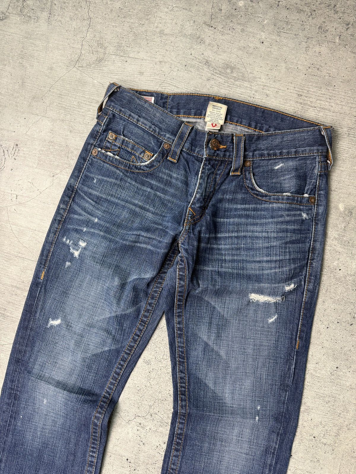 True Religion True Religion Bobby Relaxed Baggy Size US 31 - 7 Thumbnail