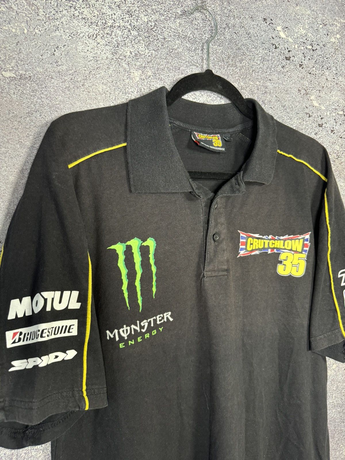 Vintage Cal Critchlow 35 Signed Official Merchandise Racing Polo Size US L / EU 52-54 / 3 - 6 Thumbnail
