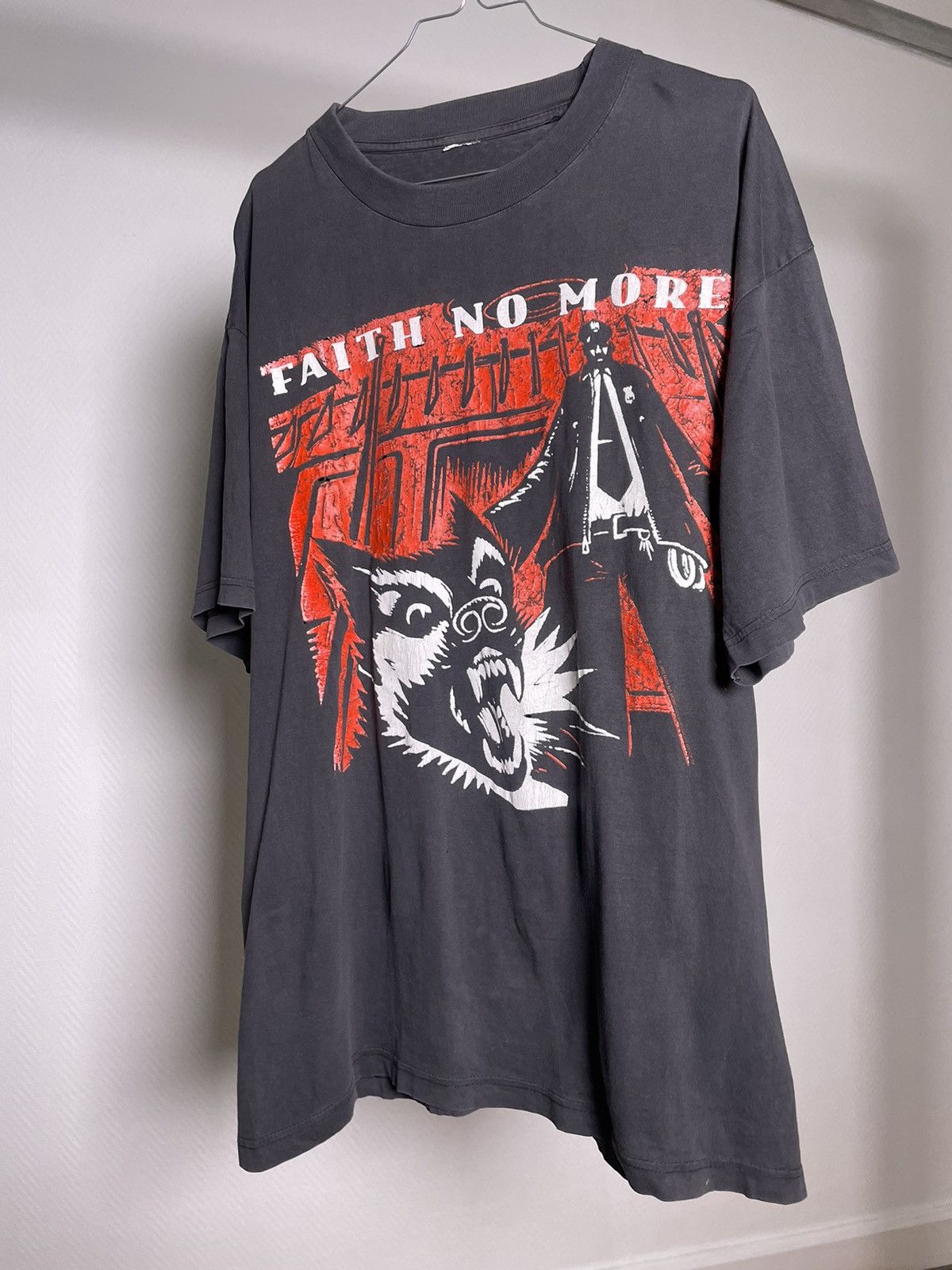 image of Band Tees x Rock Tees 1995 Faith No More King For A Day Brockum XL in Black, Men's