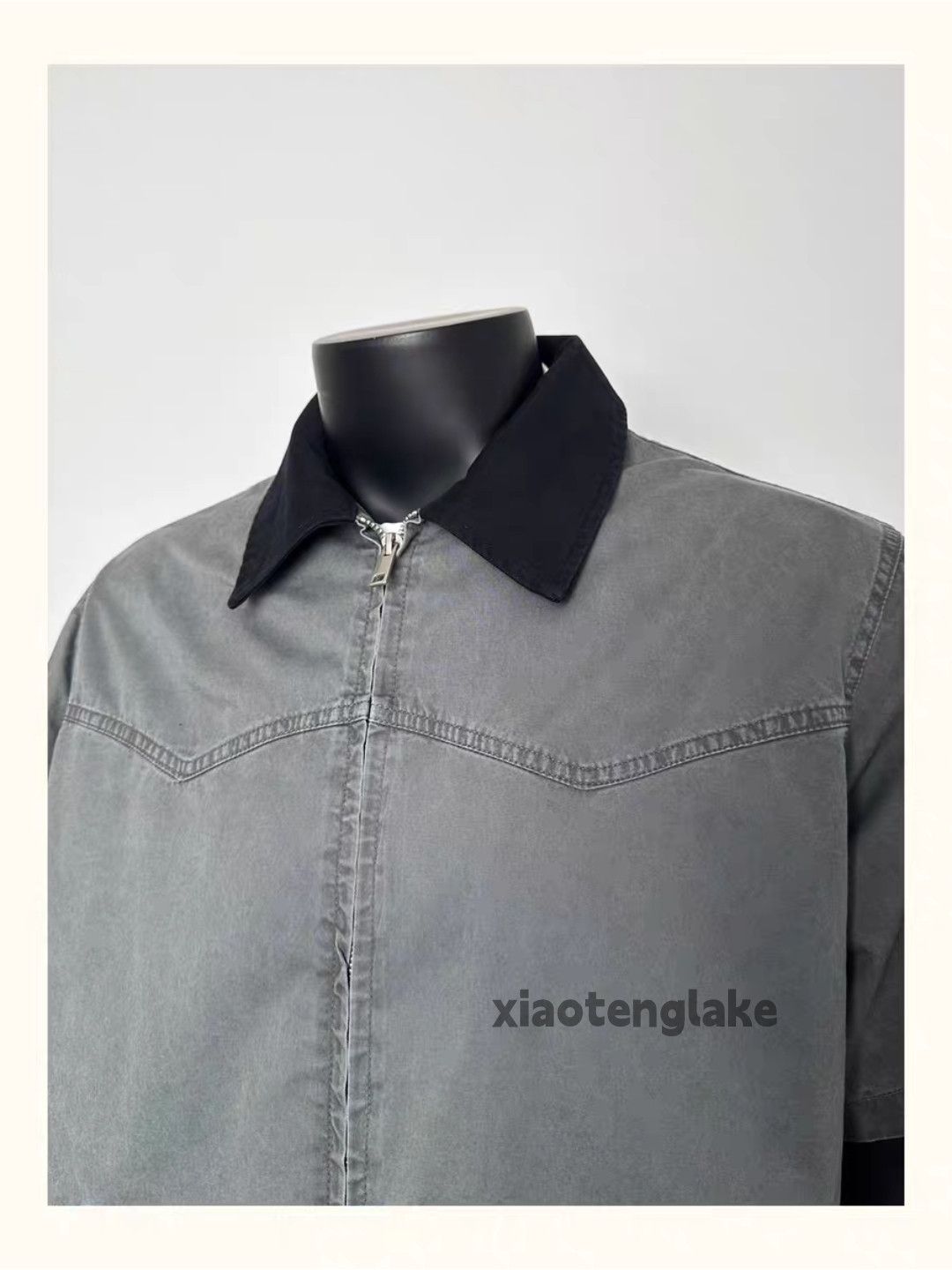 Designer Unisex zipper outdoor sports loose work cargo shirt Size US L / EU 52-54 / 3 - 6 Thumbnail