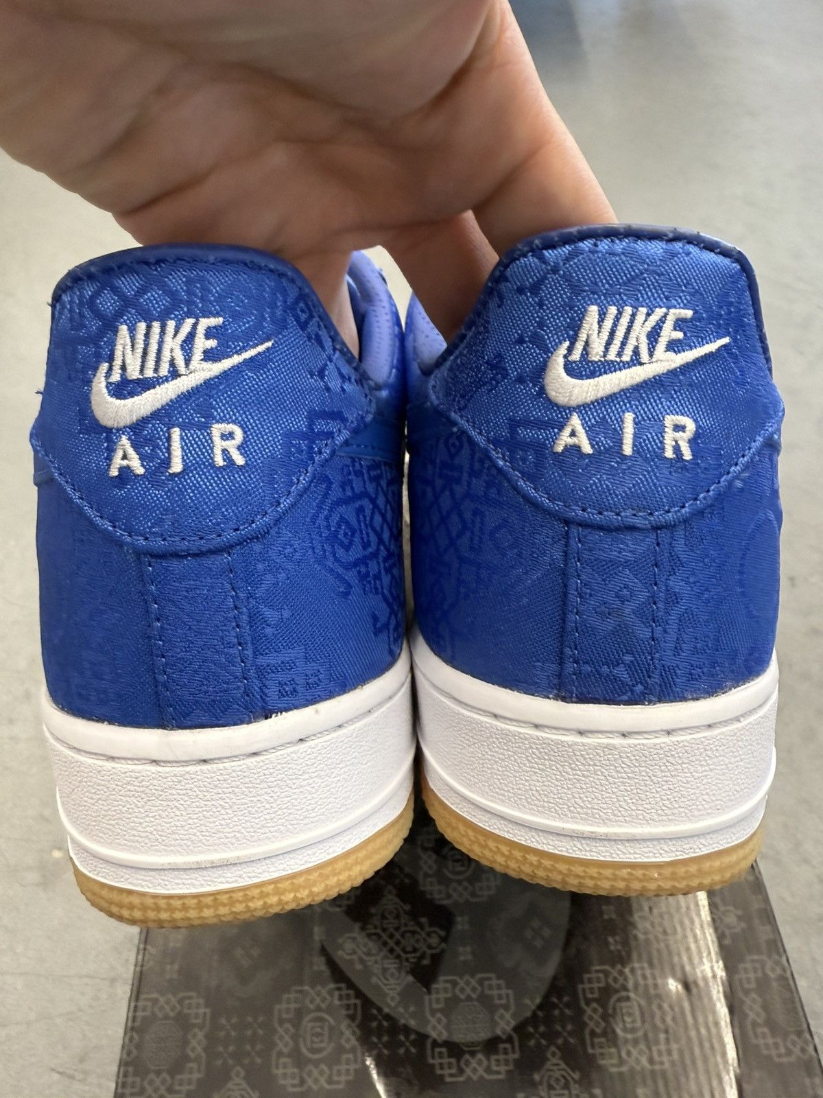 Nike 2019 Nike Air Force 1 Low CLOT Blue Silk Size US 10.5 / EU 43-44 - 6 Thumbnail