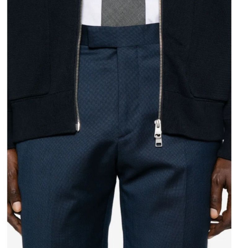 Sandro Sandro Men's Royal Blue Wool Suit Trousers Size 38 Size US 38 / EU 54 - 13 Thumbnail