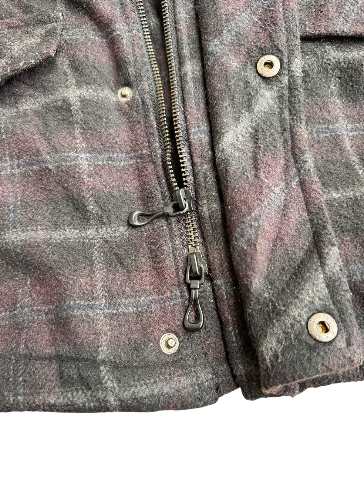 In The Attic 🔥 Japanese Brand In The Attic Black Plaid Jacket Size US S / EU 44-46 / 1 - 14 Thumbnail