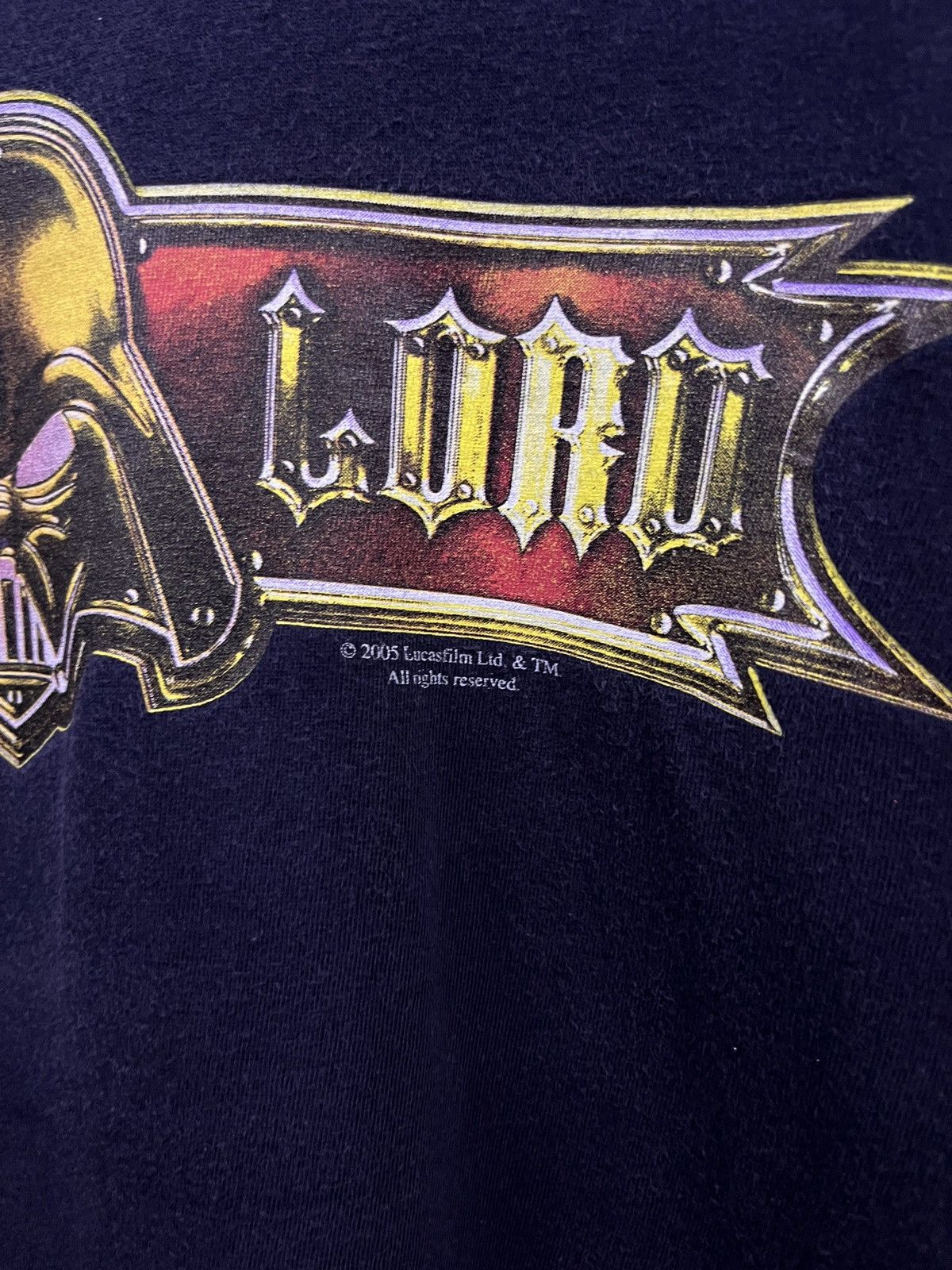 Star Wars VINTAGE 2005 STAR WARS DARK VADER EPISODE 3 Size US L / EU 52-54 / 3 - 4 Thumbnail