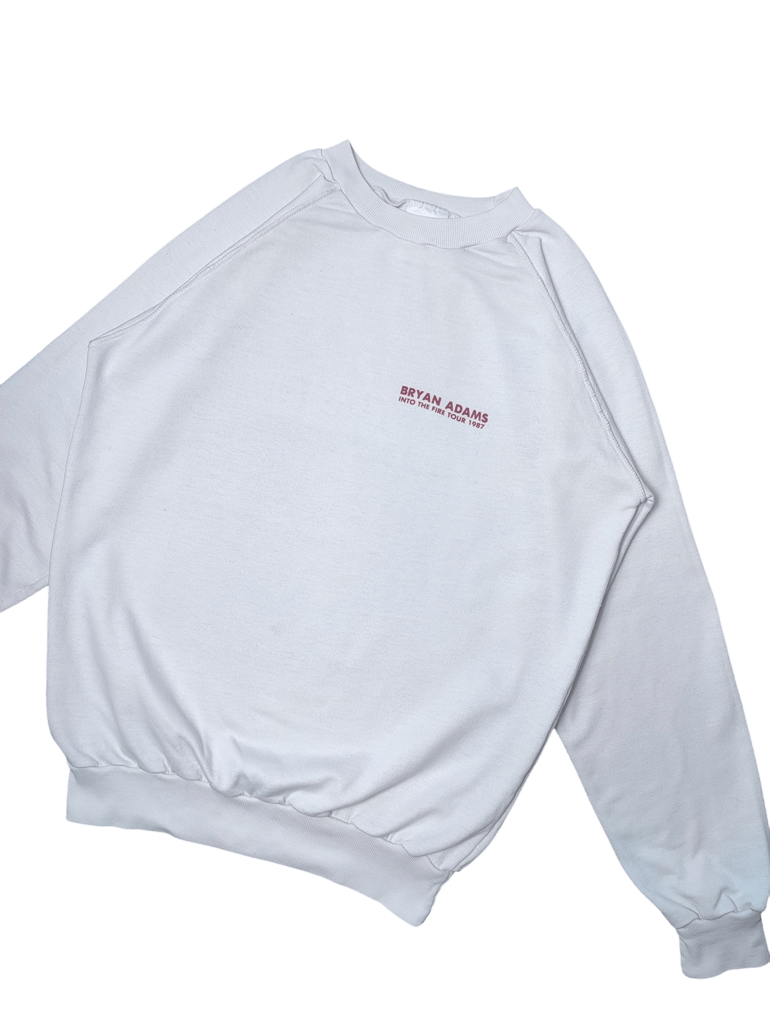 Band Tees 1987 Bryan Adams Into the Fire Tour Sweatshirt Size US S / EU 44-46 / 1 - 9 Thumbnail