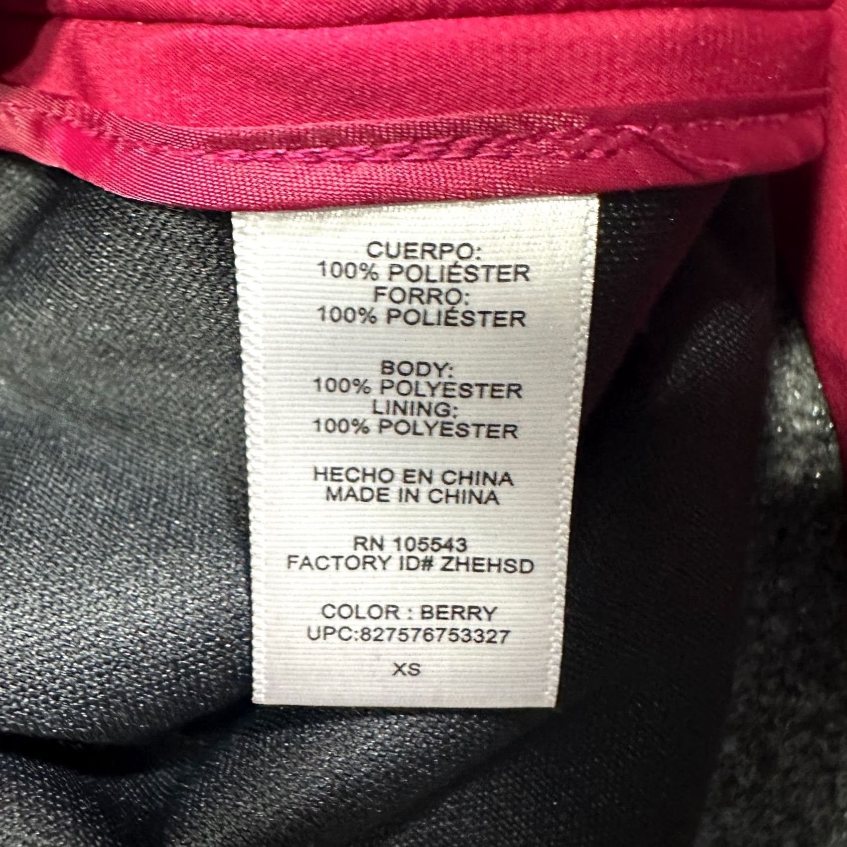 Narciso Rodriguez Narciso Rodriguez Design Nation Jacket Womens XS Magenta Snap Belted Pockets Jacket Coat Trench Size XS / US 0-2 / IT 36-38 - 6 Thumbnail