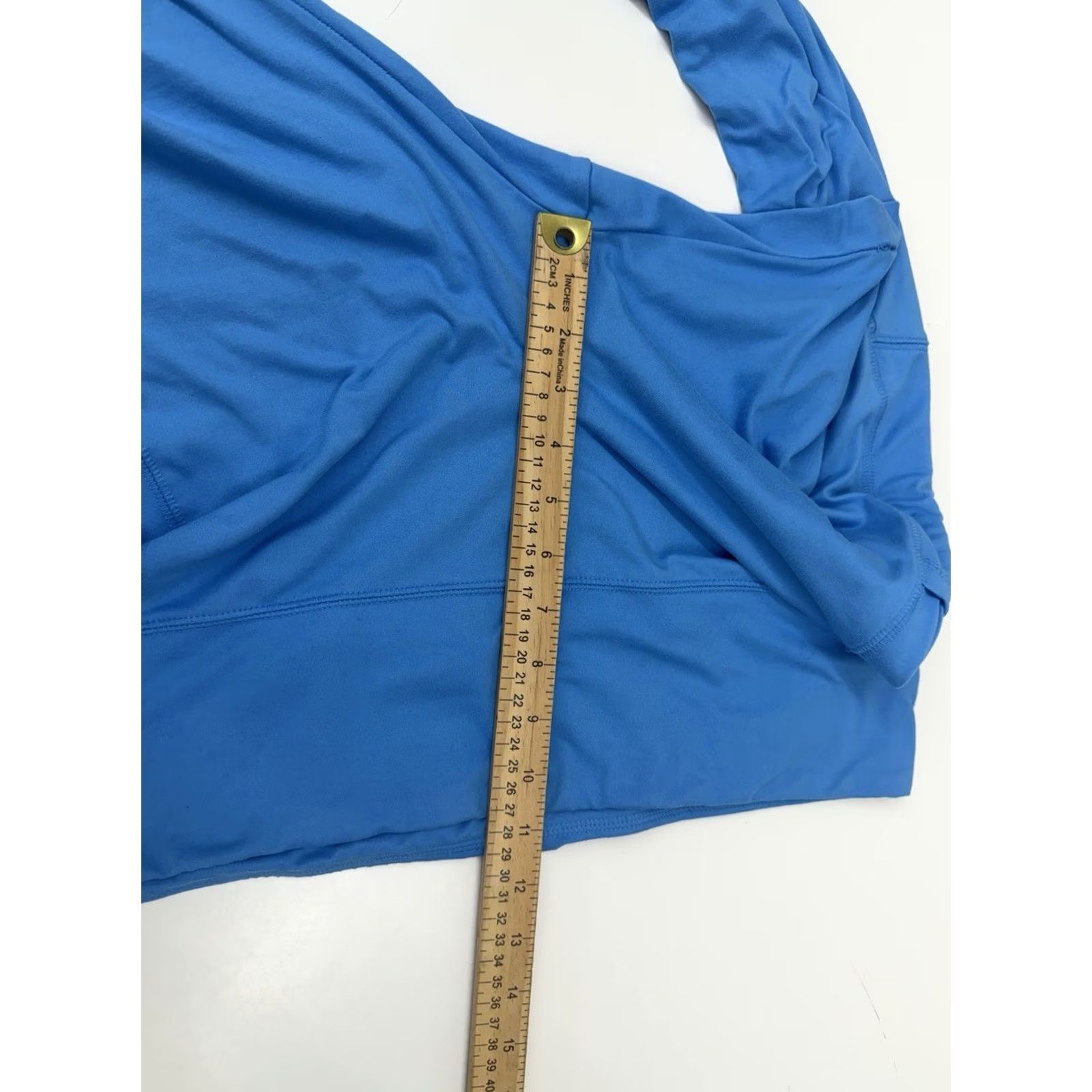 Vintage Wild Fable Womens Leggings Size XXL Blue Pullon Soft Thigh Pockets Leggings Size 40" / US 18 - 7 Thumbnail