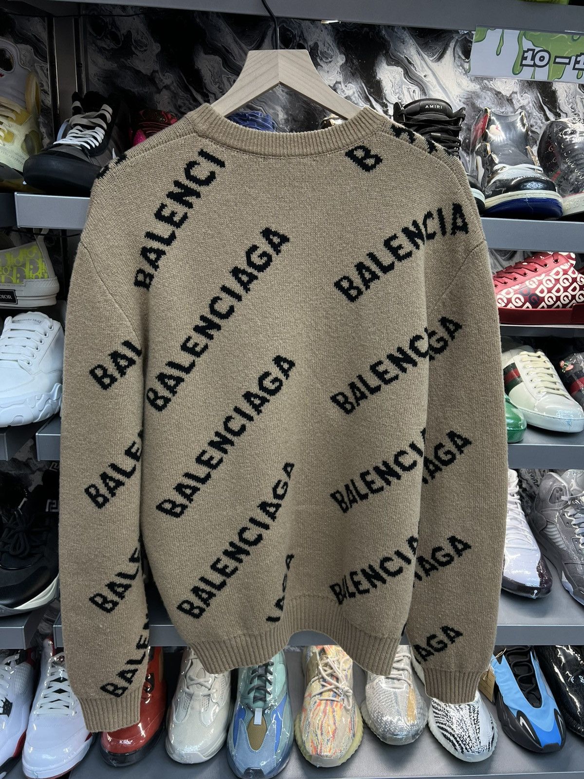 Balenciaga Balenciaga Logo Crewneck Size US L / EU 52-54 / 3 - 2 Thumbnail