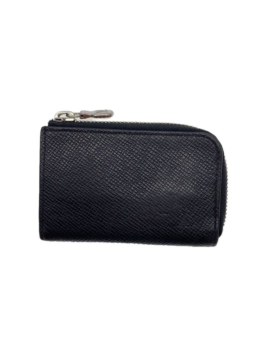 Louis Vuitton Louis Vuitton Taiga Porte Monnet Jour Plain Black Size ONE SIZE - 1 Thumbnail