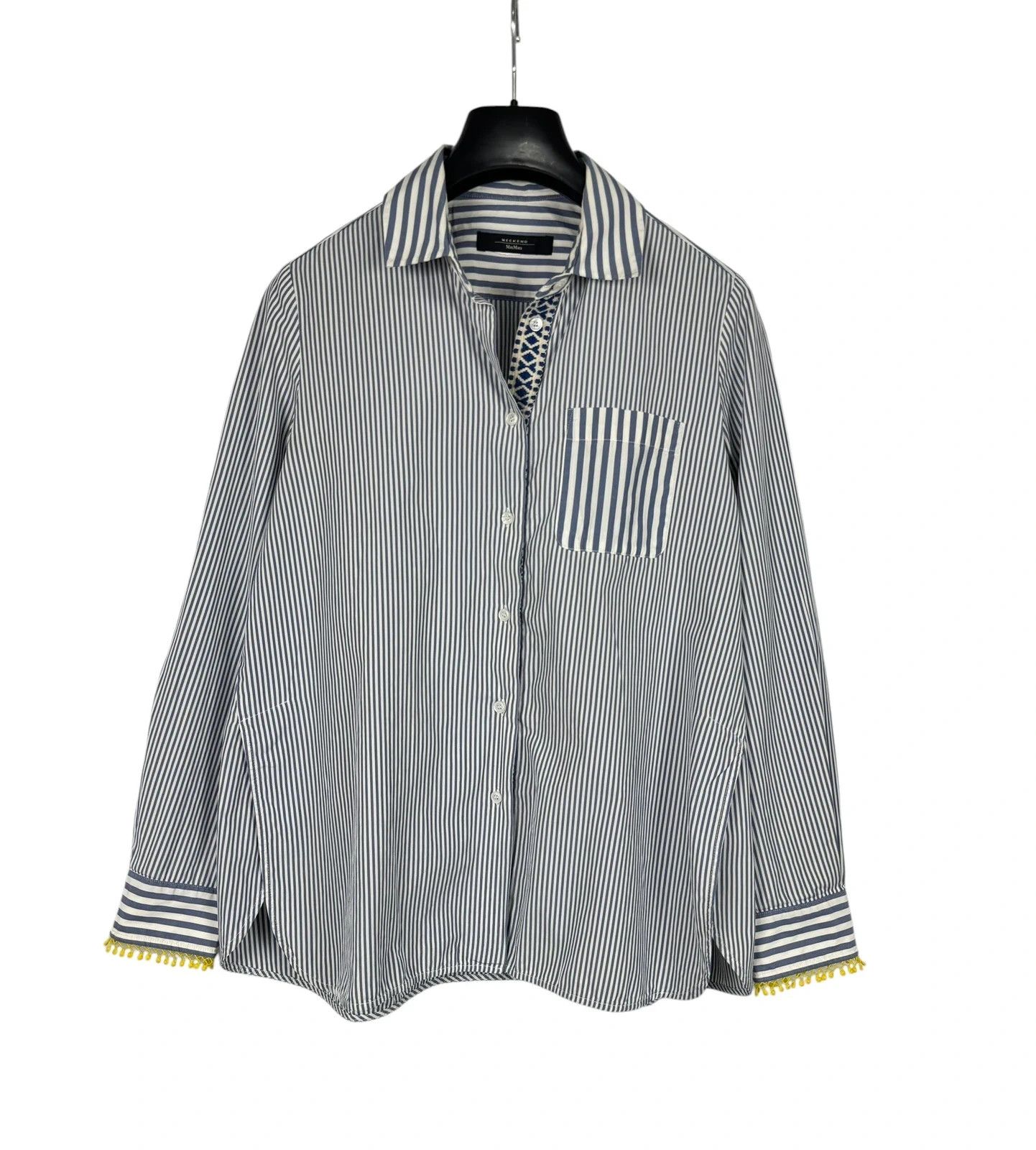Weekend Max Mara Weekend Max Mara Striped Shirt Size S / US 4 / IT 40 - 11 Thumbnail