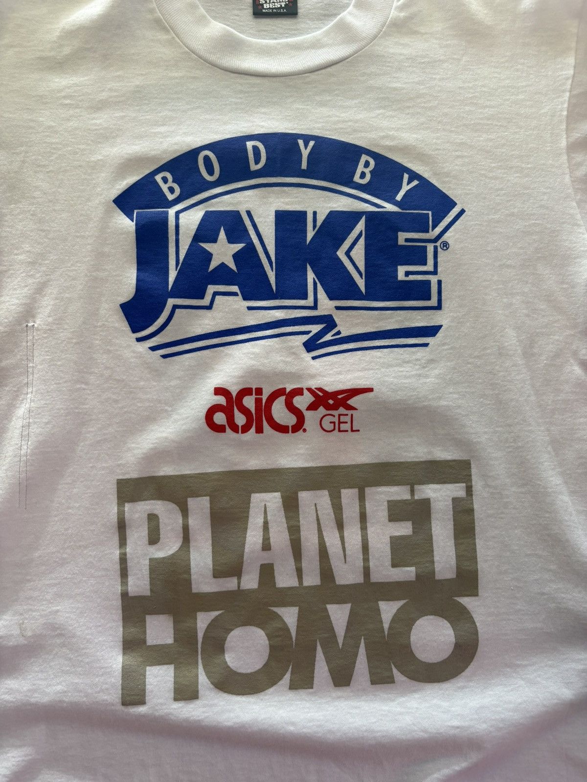 Asics 90’s Asics “Planet Homo” Test Print Size US L / EU 52-54 / 3 - 3 Thumbnail