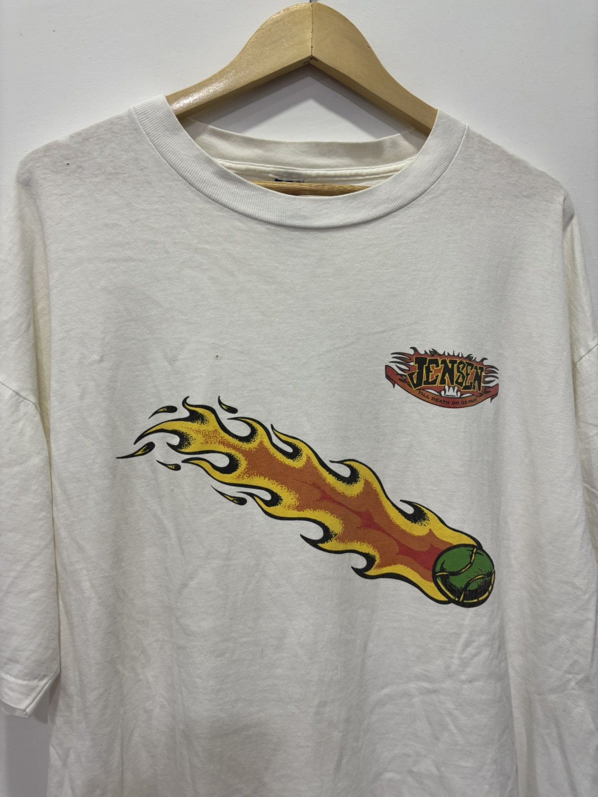 Adidas × Vintage Vintage Adidas Jensen Tshirt Size US L / EU 52-54 / 3 - 3 Thumbnail