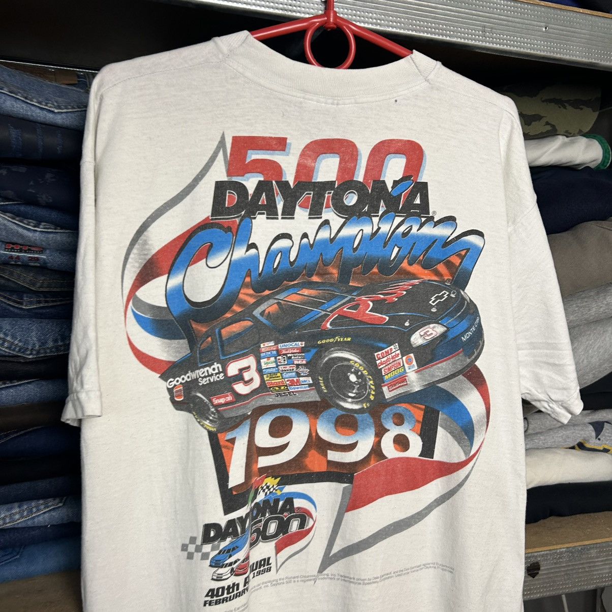 NASCAR Vintage Nascar Daytona 500 racing 1998 rare tee size L Size US L / EU 52-54 / 3 - 2 Thumbnail