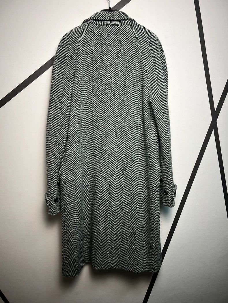 Saint Laurent Paris Saint Laurent Wool Herringbone Coat-2507 Size US L / EU 52-54 / 3 - 2 Thumbnail