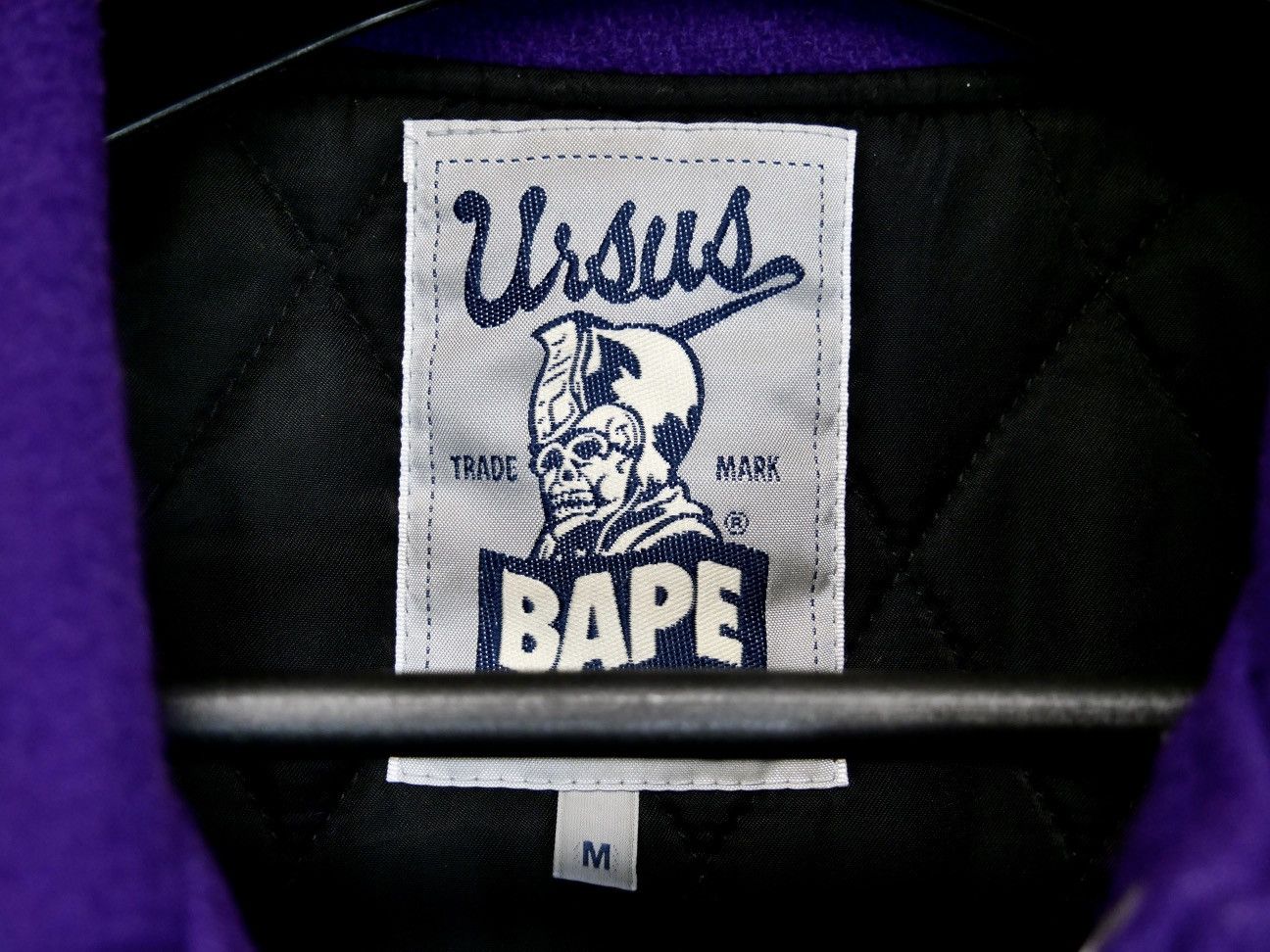 Bape Archive 2008 Ursus Mobile Mercedes 300SL Varsity Wool Jacket Size US M / EU 48-50 / 2 - 11 Thumbnail