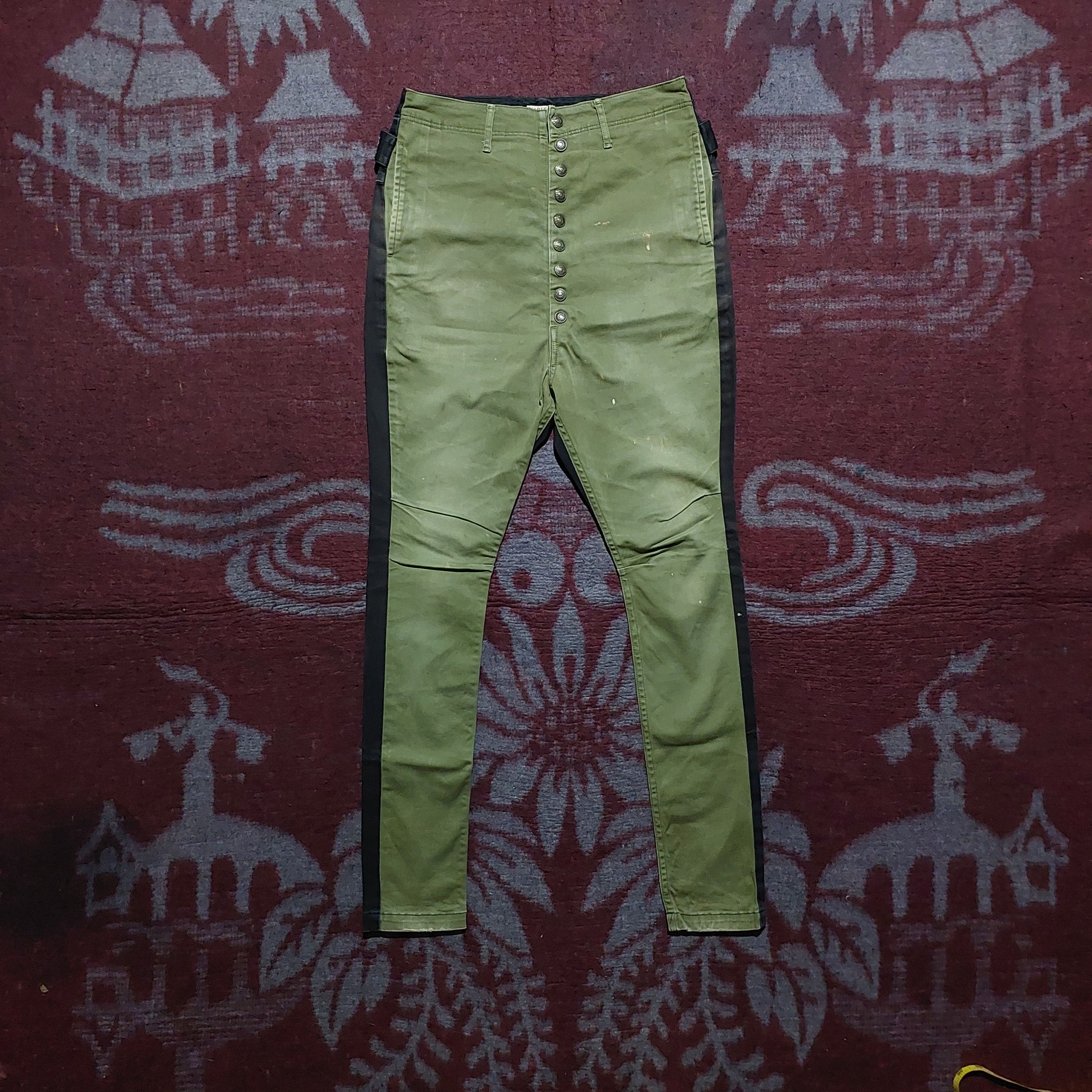 Kapital Kapital two colour Clown button down pants Size US 28 / EU 44 - 1 Thumbnail