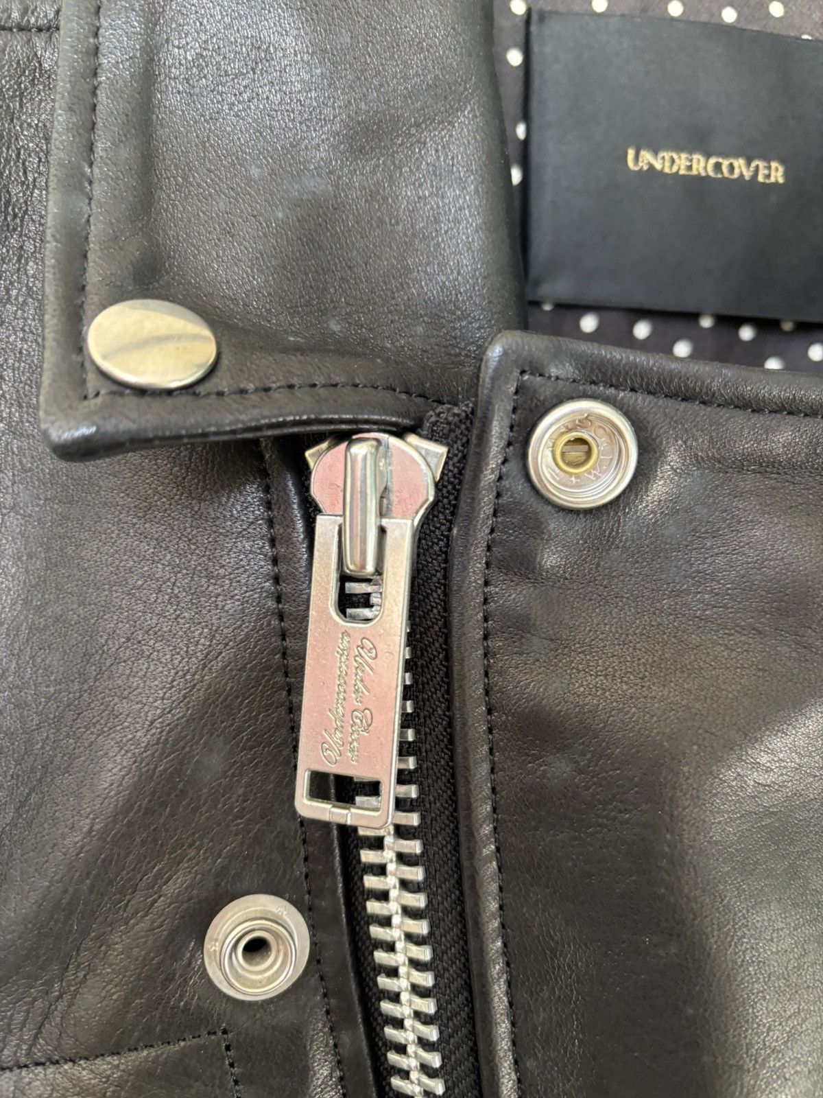 Undercover Undercover - SS14 Psychocandy Moto Horse Leather Size US XS / EU 42 / 0 - 7 Thumbnail