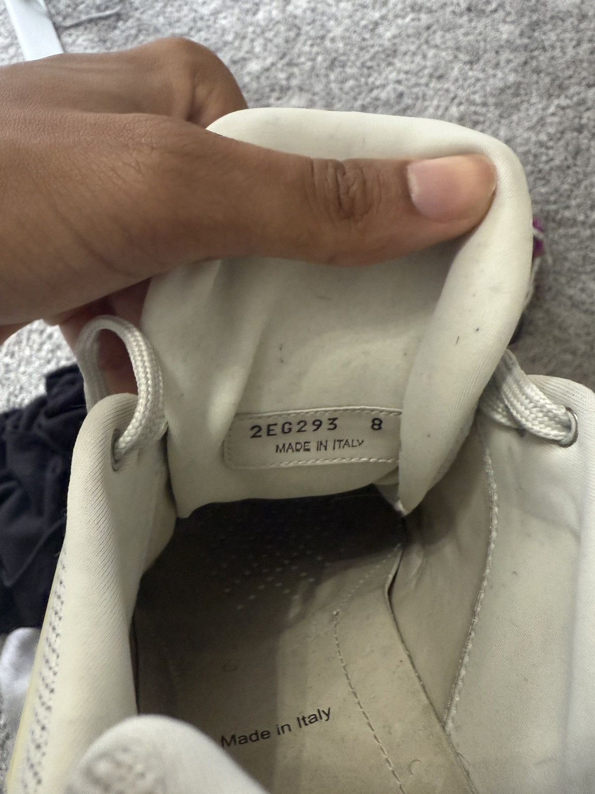 Prada Grey and cream prada shoes Size US 8 / EU 41 - 5 Thumbnail