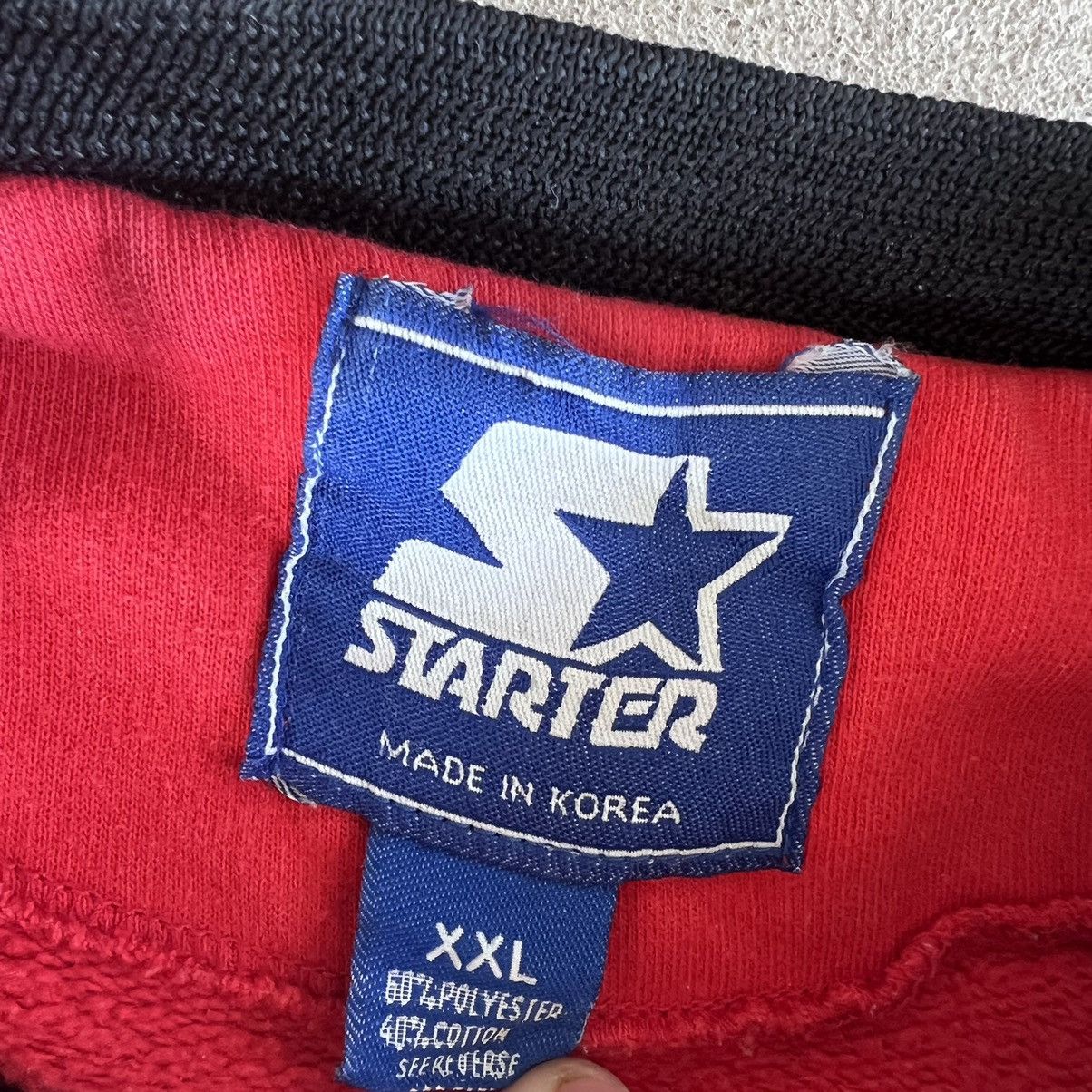 NBA × Starter Starter vintage Chicago Bulls sweatshirt NBA Size US XXL / EU 58 / 5 - 5 Thumbnail