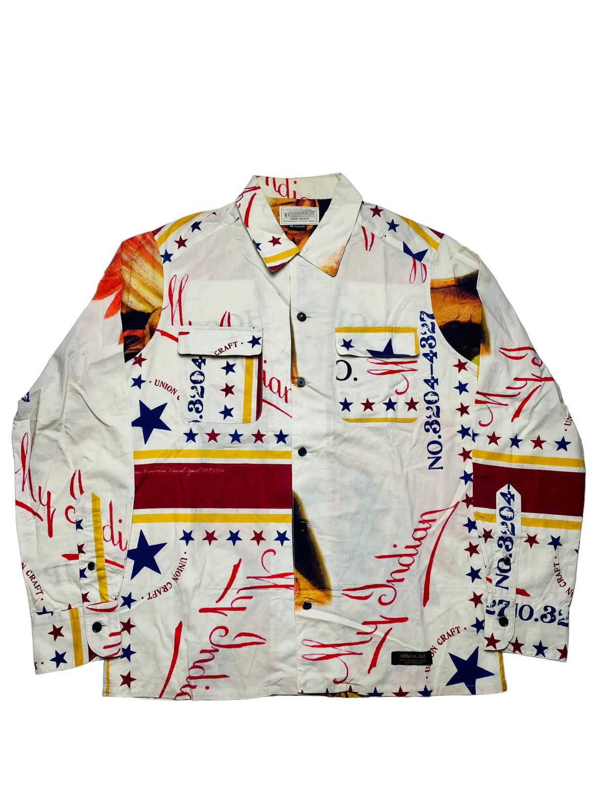 Hysteric Glamour 2000s Neighborhood - Indian Girl Button Shirt Size US M / EU 48-50 / 2 - 2 Thumbnail