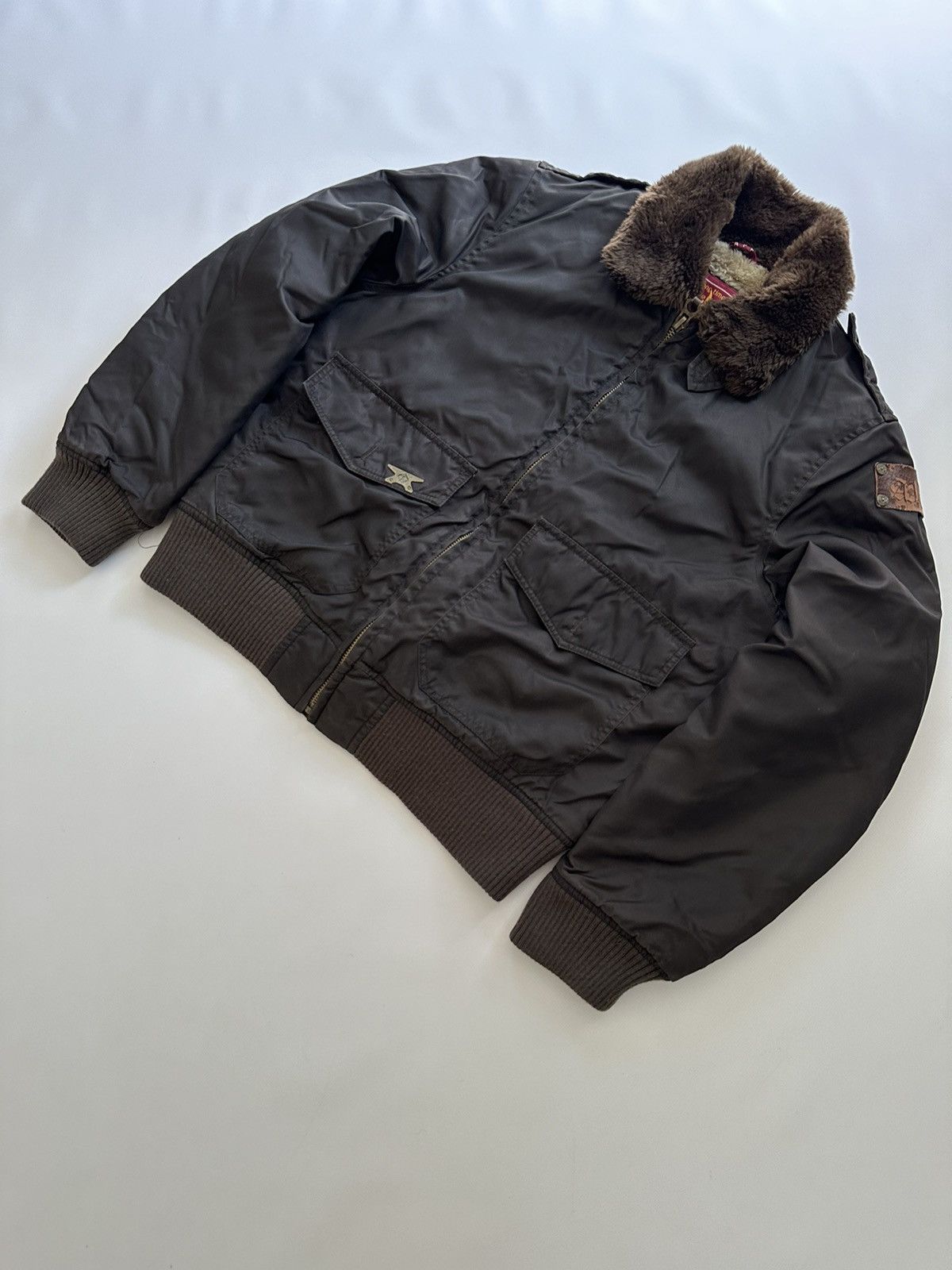 Japanese Brand × Streetwear × Vintage AFF Studio Aviator Japanese Brand × Streetwear × Vintage AFF Studio Aviator