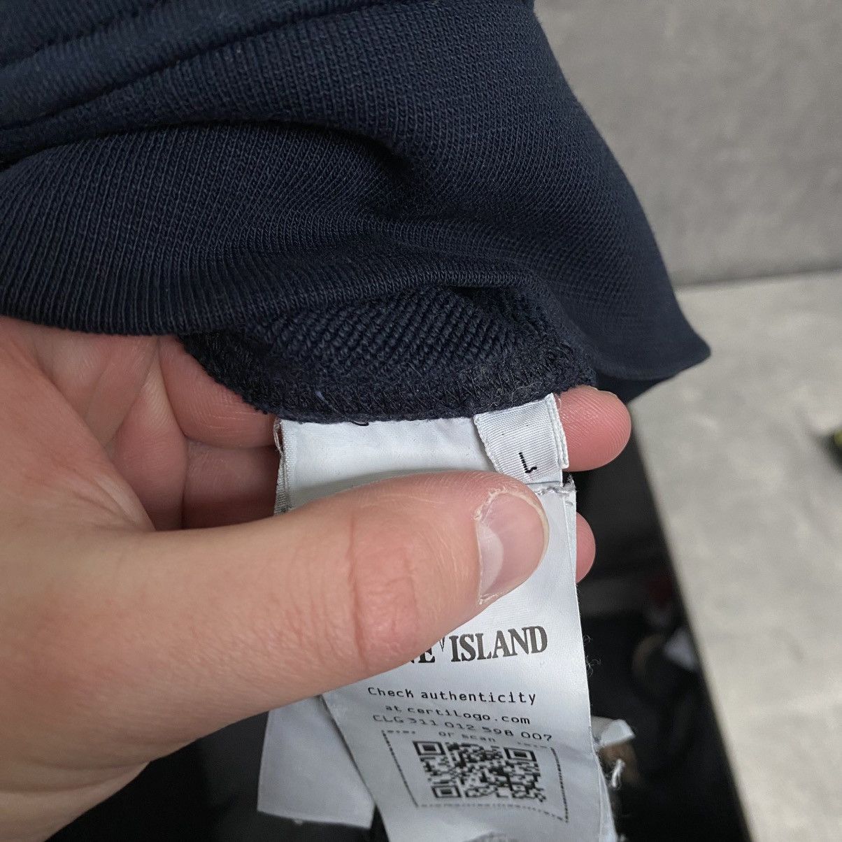 Stone Island Vintage Stone Island Sweatshirt Crewneck Patch Size L Y2K Size US L / EU 52-54 / 3 - 11 Thumbnail