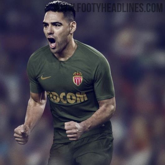 Nike 2018 2019 Monaco Player Issue Nike Away Toure Soccer Jersey Size US L / EU 52-54 / 3 - 2 Thumbnail