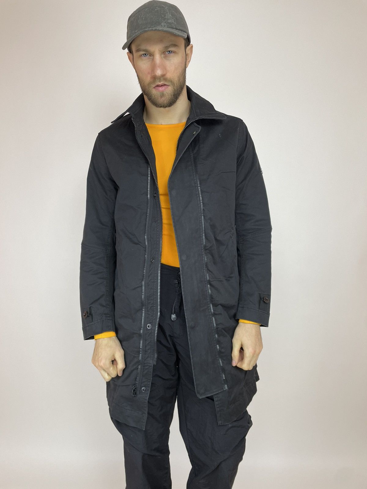 G-Star G-star RAW DELINE QUILTED TS TRENCH Coat stone island style Size US L / EU 52-54 / 3 - 7 Thumbnail