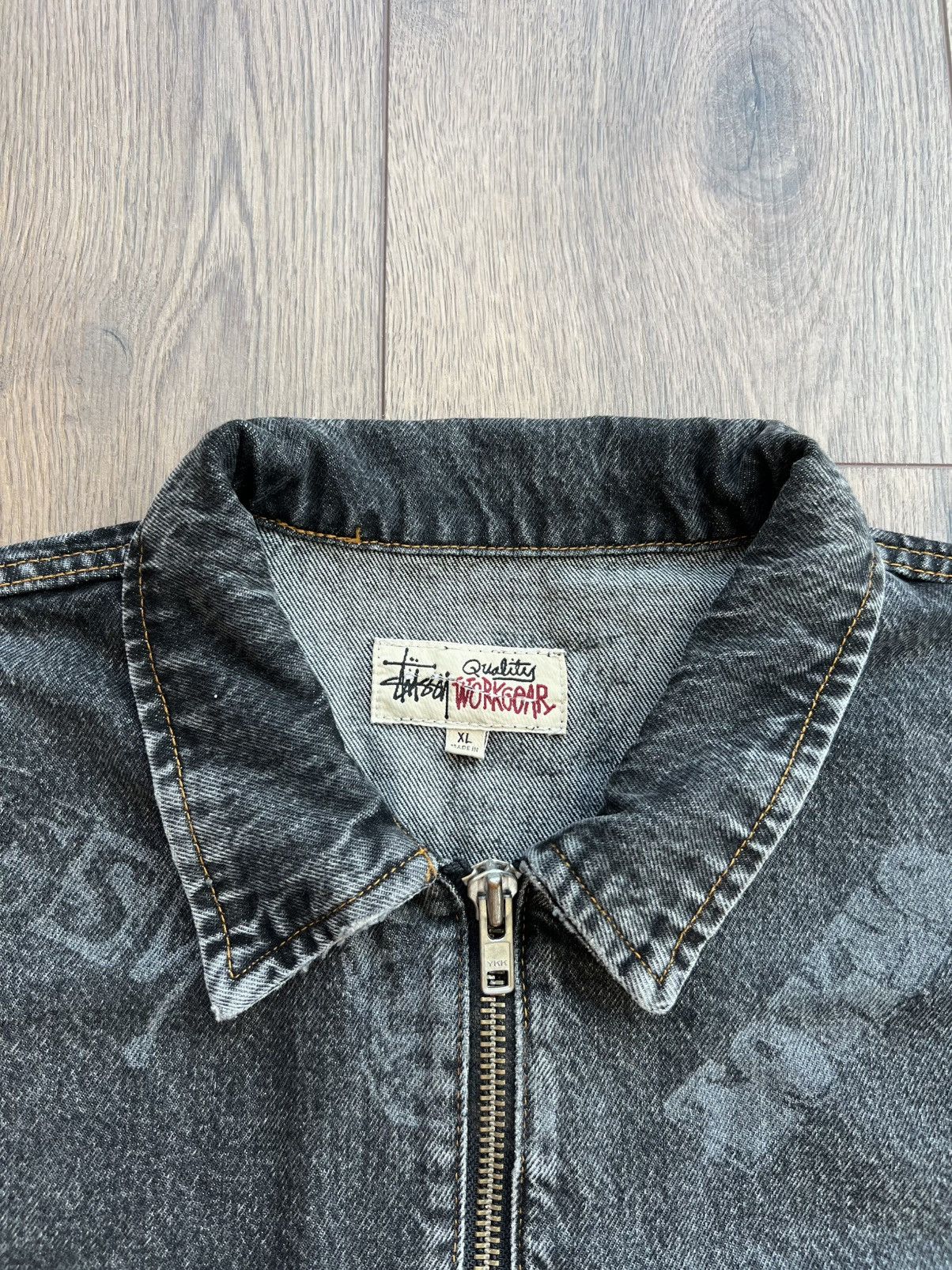 Stussy Stussy x Lance Mountain Worldwide Denim Work Jacket Size US XL / EU 56 / 4 - 5 Thumbnail