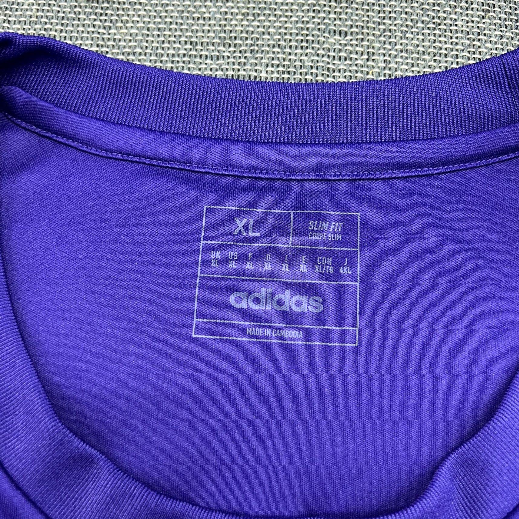 Adidas Tennis Borussia Berlin 2022 2023 Third Football Jersey Mens XL Adidas Purple Shirt Football Mens XL Purple Adidas Size US XL / EU 56 / 4 - 6 Thumbnail