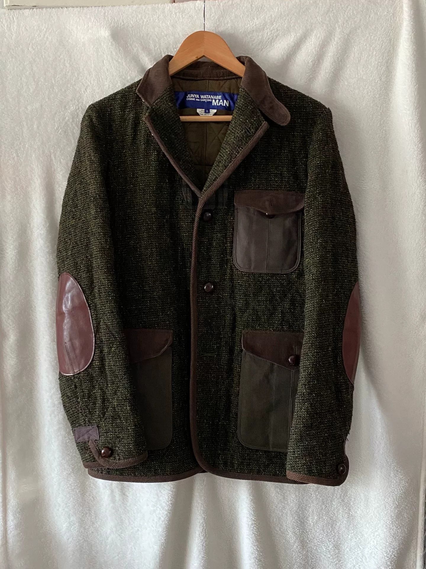 Junya Watanabe junya watanabe wool blend hunting jacket Size US S / EU 44-46 / 1 - 1 Thumbnail