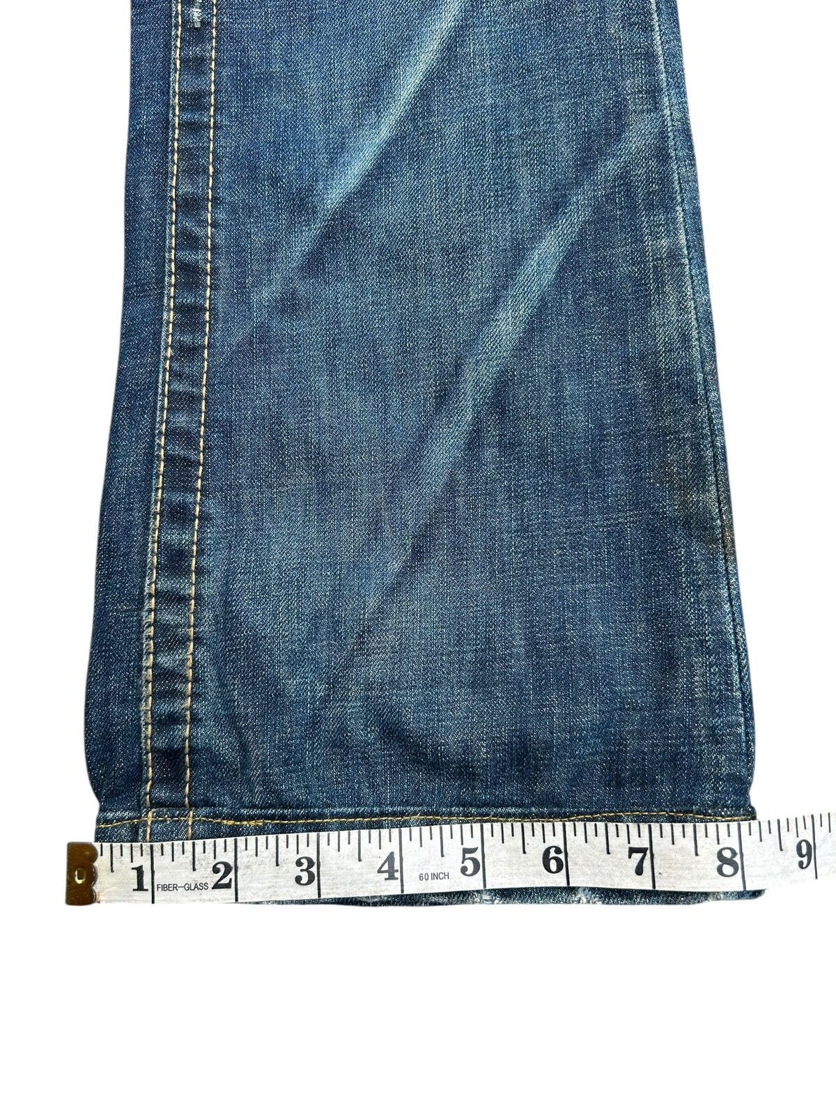 Kapital Flare YOSHITOMO NARA LOLITA JAPANESE Low rise Denim Jeans Size US 29 - 22 Thumbnail