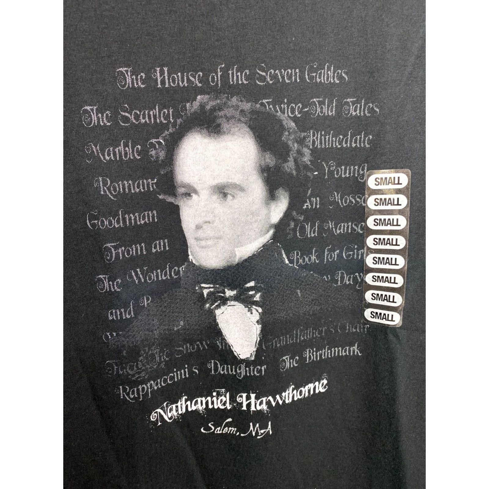 Gildan VINTAGE Gildan T-Shirt Boys? Mens? 90s Graphic Tee Crew Neck Short Sleeve Black S Small Black 2000-2009 Adults Mens Size US S / EU 44-46 / 1 - 2 Thumbnail