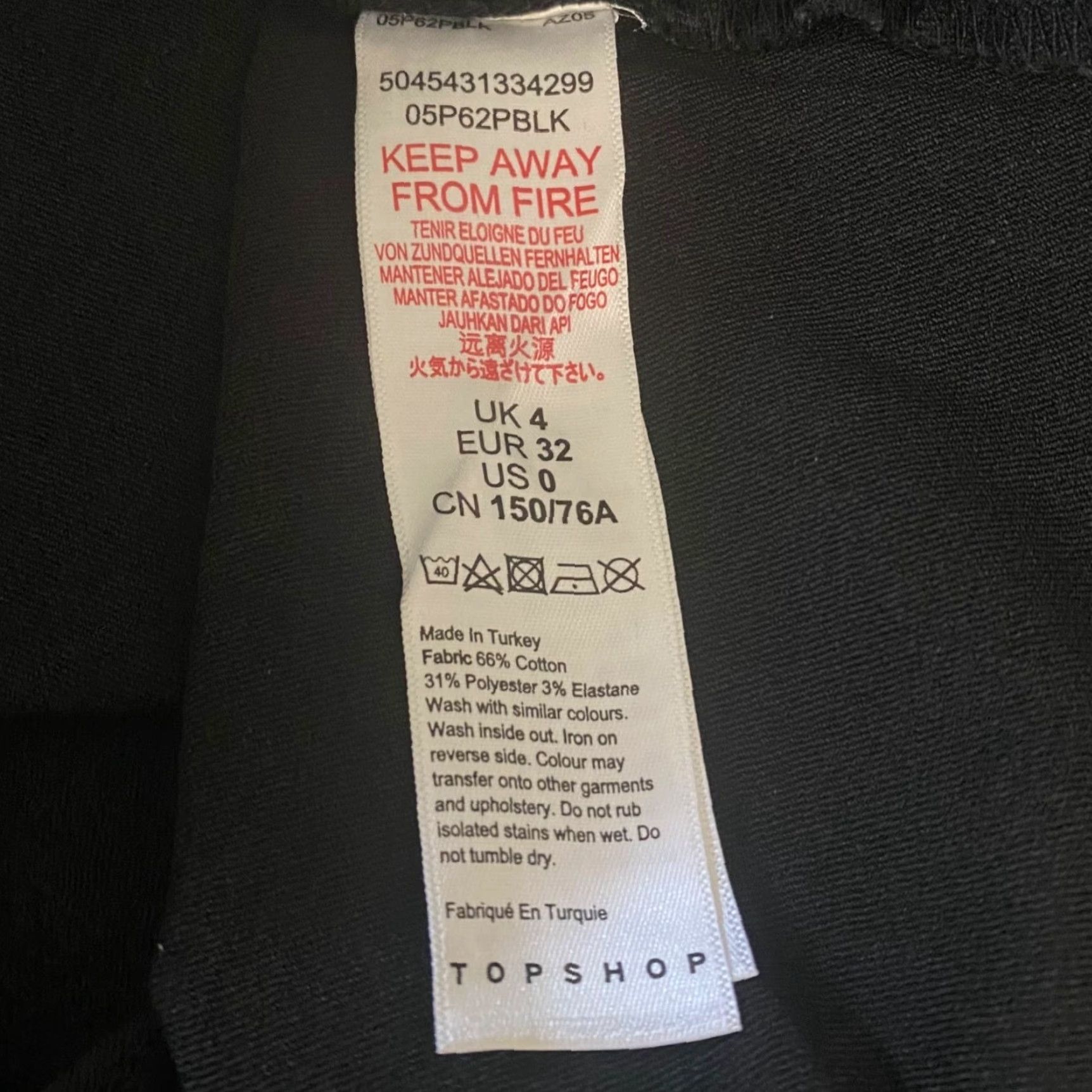 Topshop Topshop Body-Con Mini Dress Women's 4 Black Sleeveless One-Shoulder Zip Casual Party/Cocktail Woman Dress Bodycon Mini Size S / US 4 / IT 40 - 7 Thumbnail