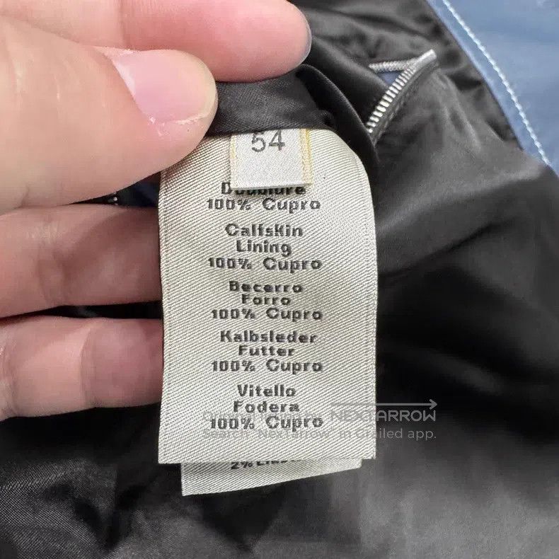 Other Hermes Navy Blue Leather Jacket Size US L / EU 52-54 / 3 - 4 Thumbnail