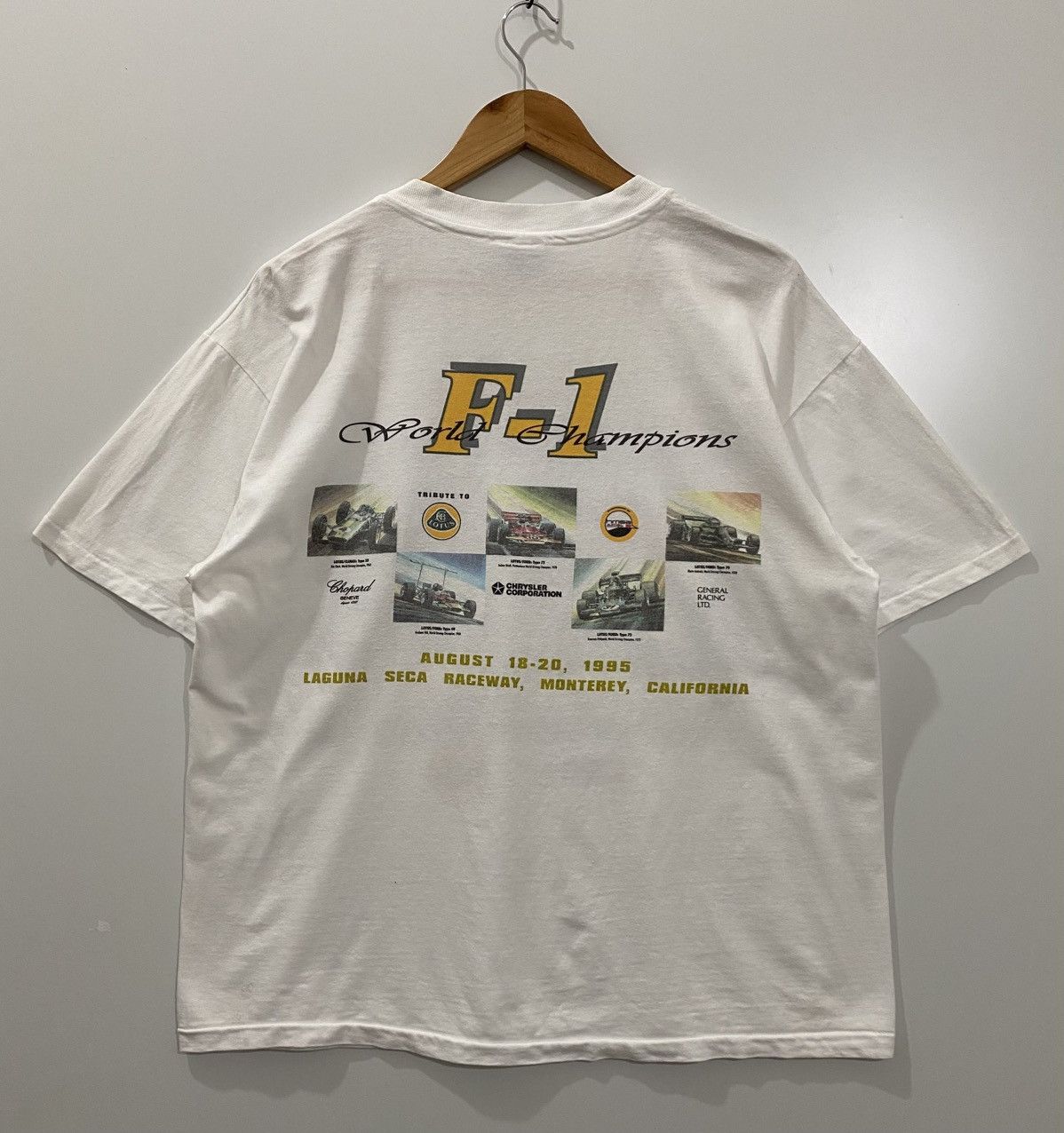 Vintage Monterey Historic Automobile Races Size US L / EU 52-54 / 3 - 6 Thumbnail