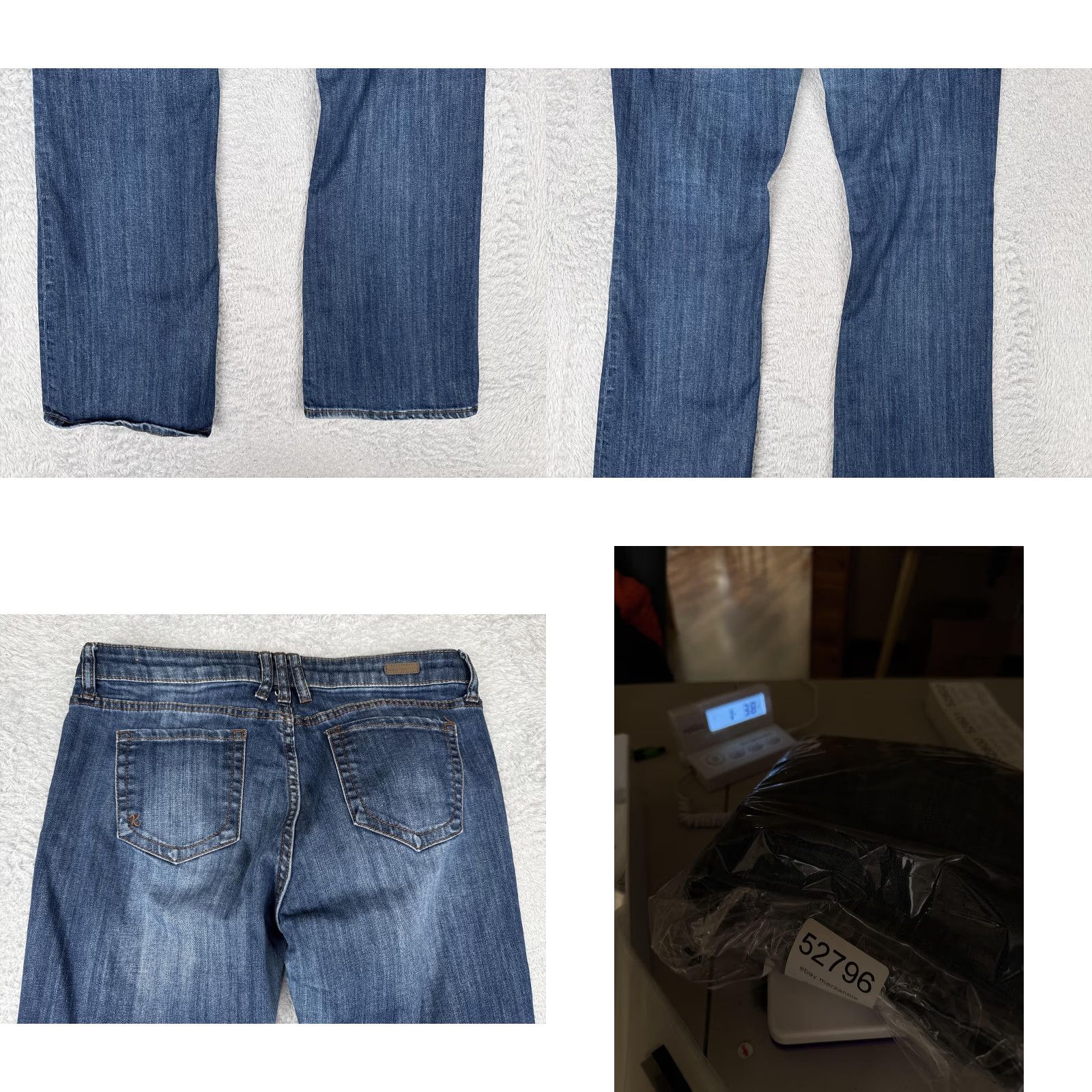 Vintage KUT from the Kloth Jeans Womens 10P Blue Bootcut Stretch Denim Mid Rise 32x29 Size 32" / US 10 / IT 46 - 10 Thumbnail