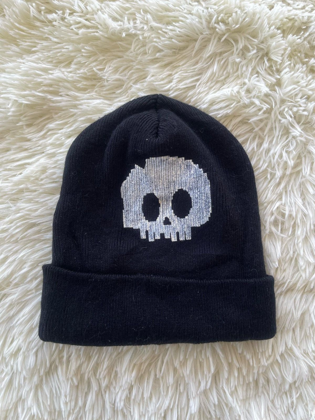 Anime × Japanese Brand Hakue Battle With Kiyoshi Skull Beanie Hat Size ONE SIZE - 1 Thumbnail