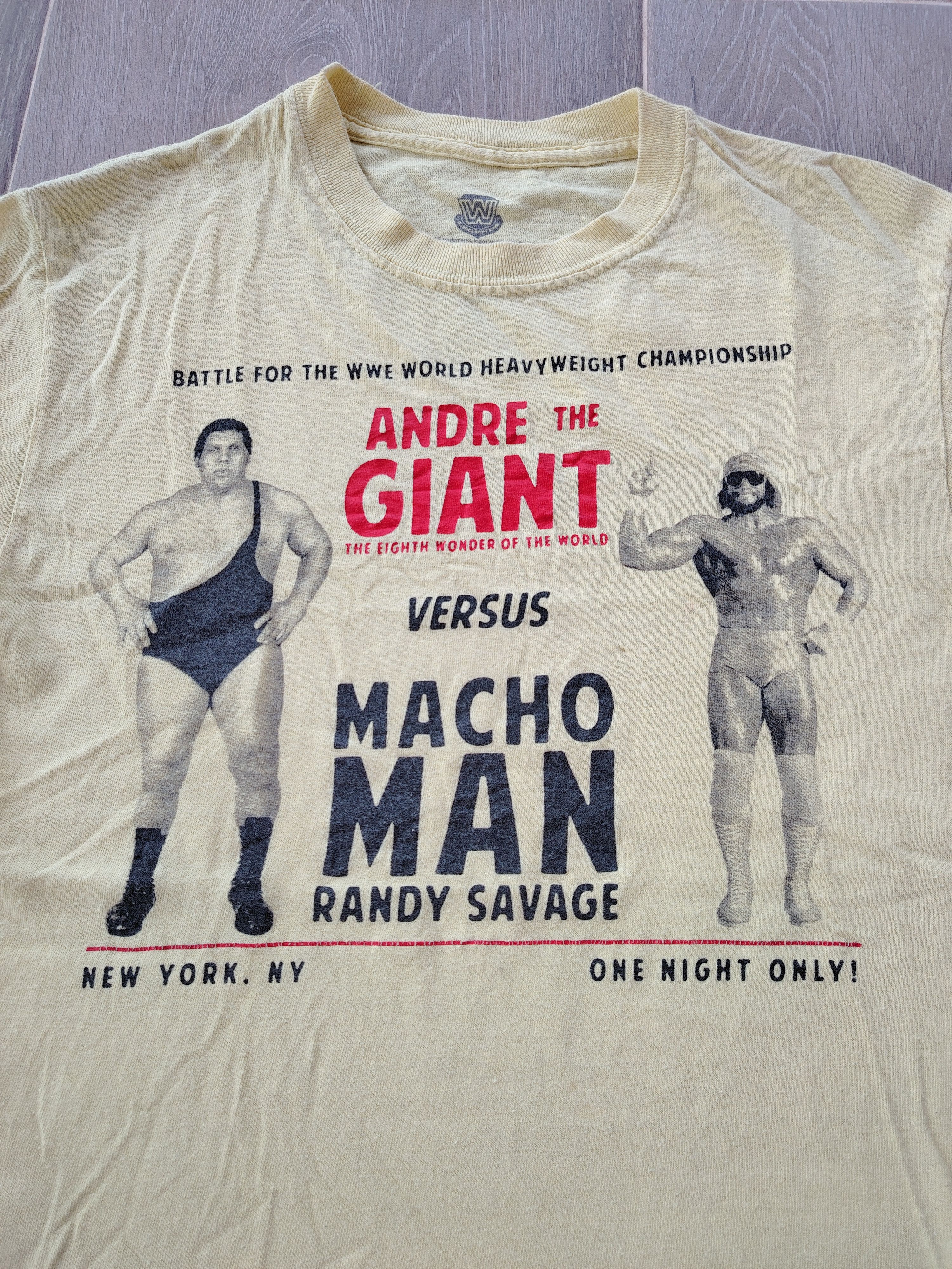 Ripple Junction × WWE Y2K WWE Andre The Giant vs Randy Savage T Shirt Size US L / EU 52-54 / 3 - 2 Thumbnail