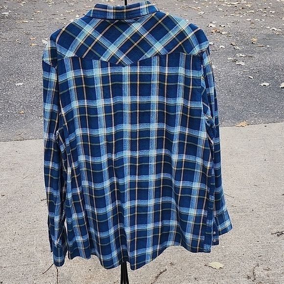 Old Navy Old Navy Vintage Flannels Long Sleeve Western w Pockets Flan Size US XL / EU 56 / 4 - 5 Thumbnail