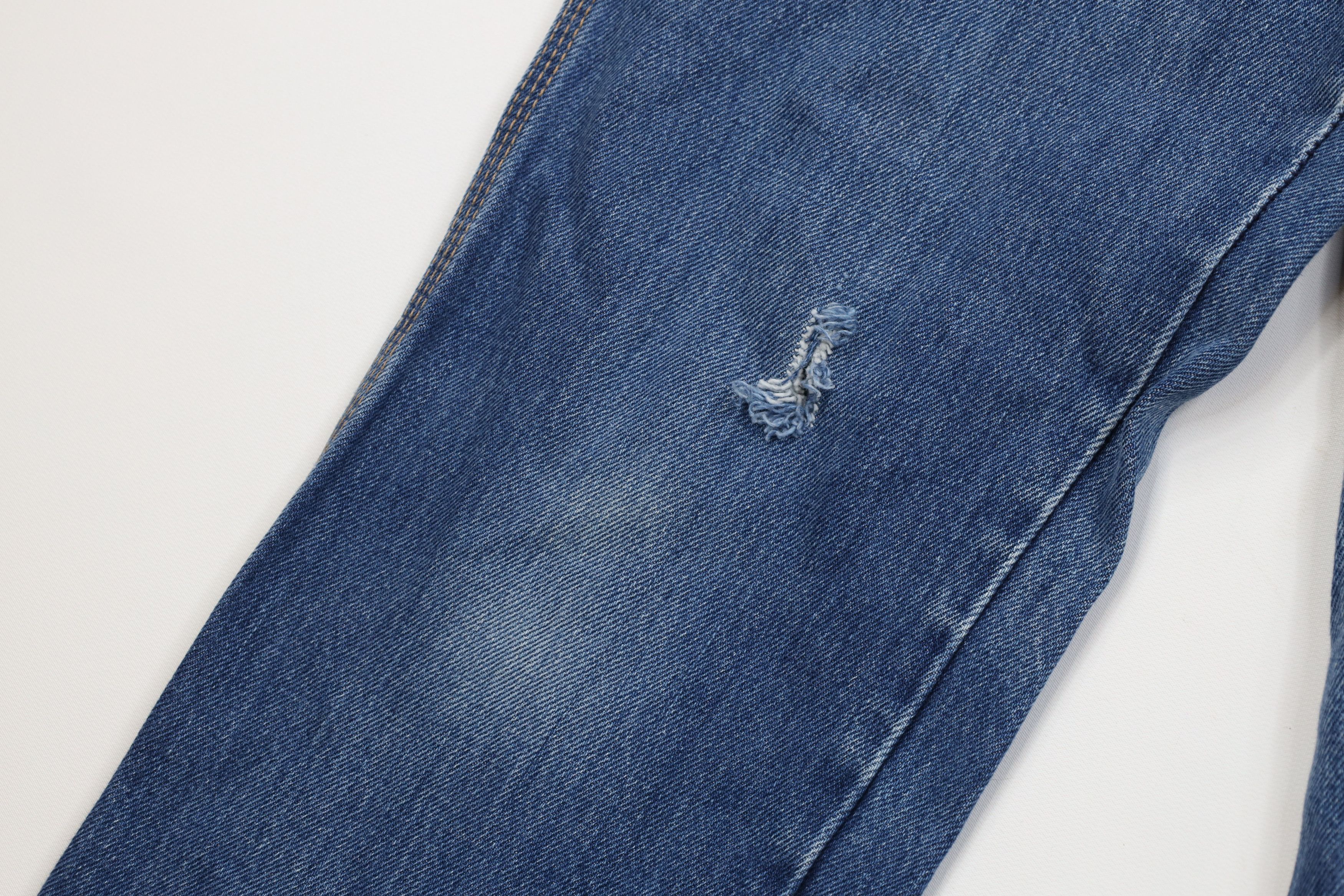 Calvin Klein Vintage 80s Calvin Klein Unhemmed Relaxed Fit Jeans Blue USA Size 32" / US 10 / IT 46 - 6 Thumbnail