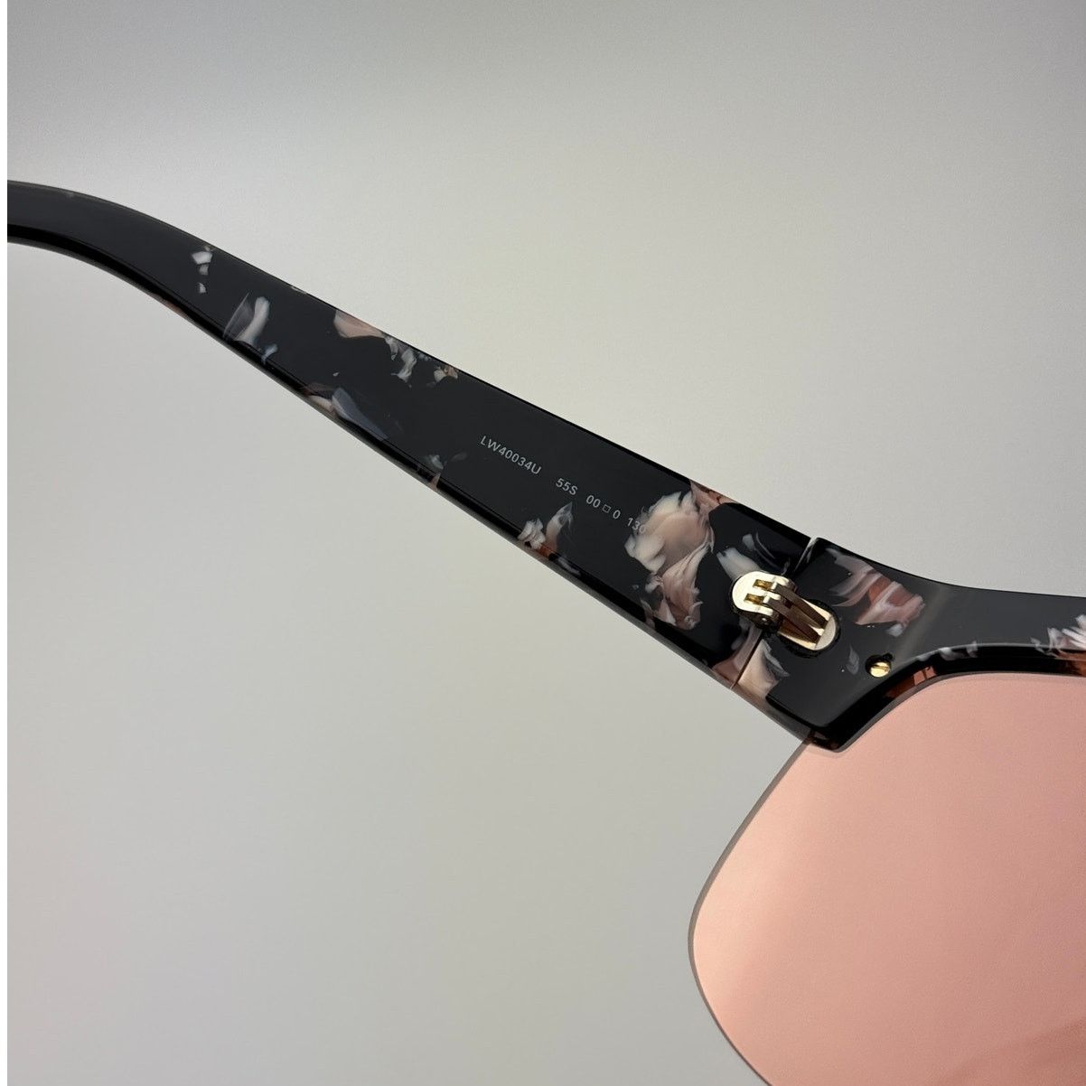 Loewe New Loewe Sunglasses LW40034U 55S Coloured Havana/Bordeaux Size ONE SIZE - 9 Thumbnail