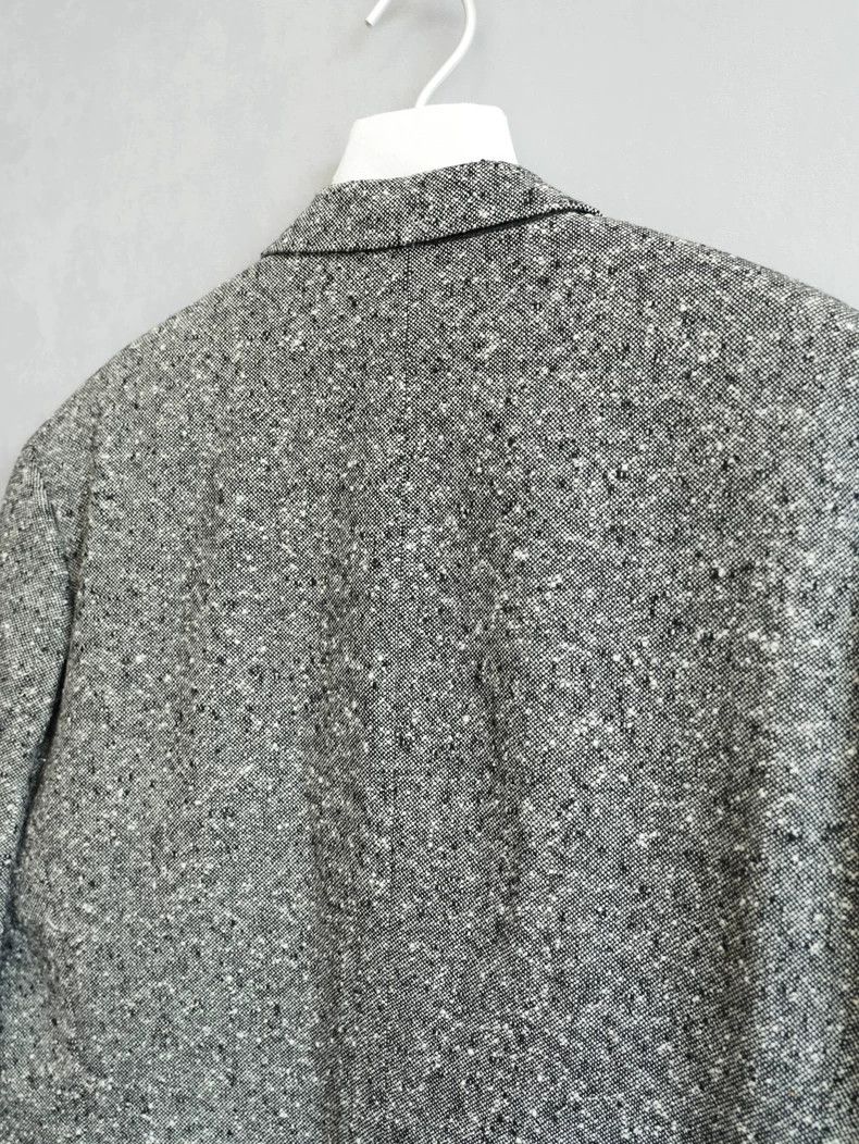Yohji Yamamoto Yohji Yamamoto10SS black and white grain jacket 2503-Nextar Size US XL / EU 56 / 4 - 5 Thumbnail