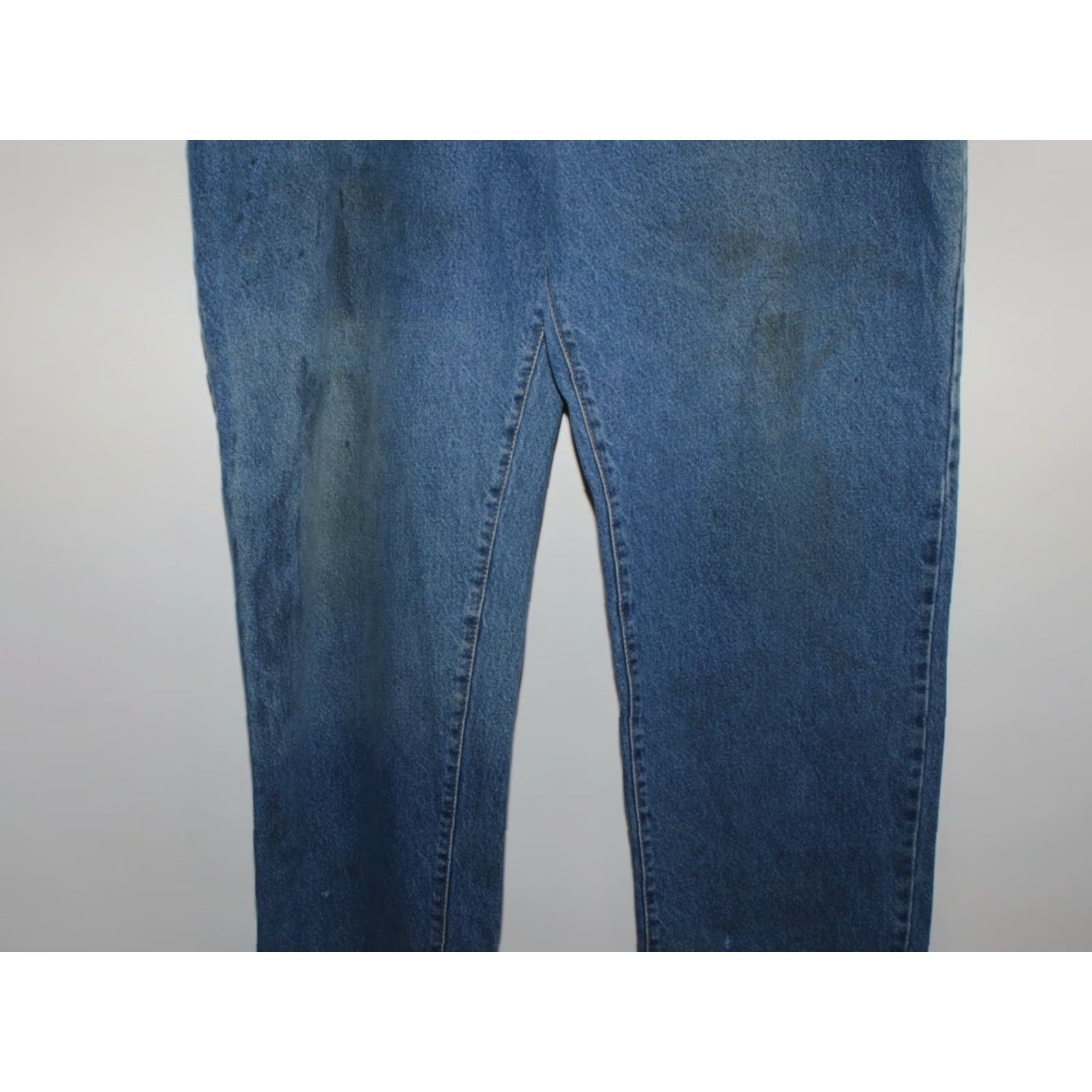 Faded Glory Faded Glory Jeans Mens Straight Denim High Rise 44x32 Blue 100% Cotton 5-Pocket Belt Loops Mens Size US 44 / EU 60 - 5 Thumbnail