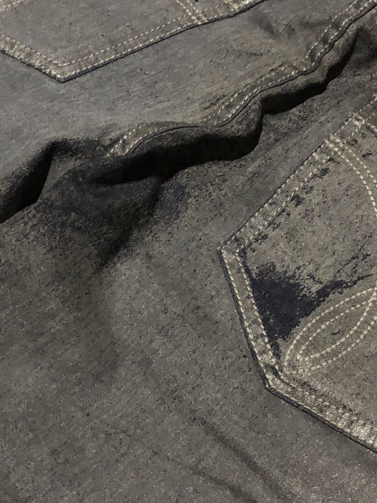 Versace GIANNI VERSACE SILVER WAXED COATED 3D LOGO Size US 34 / EU 50 - 7 Thumbnail