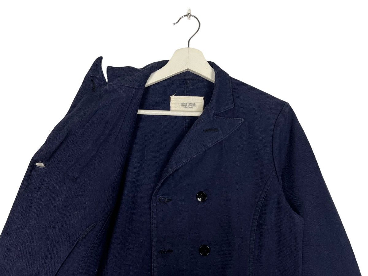 CABANE de ZUCCa 🔥 ZUCCA ISSEY MIYAKE NAVY USN JACKET Size US S / EU 44-46 / 1 - 10 Thumbnail