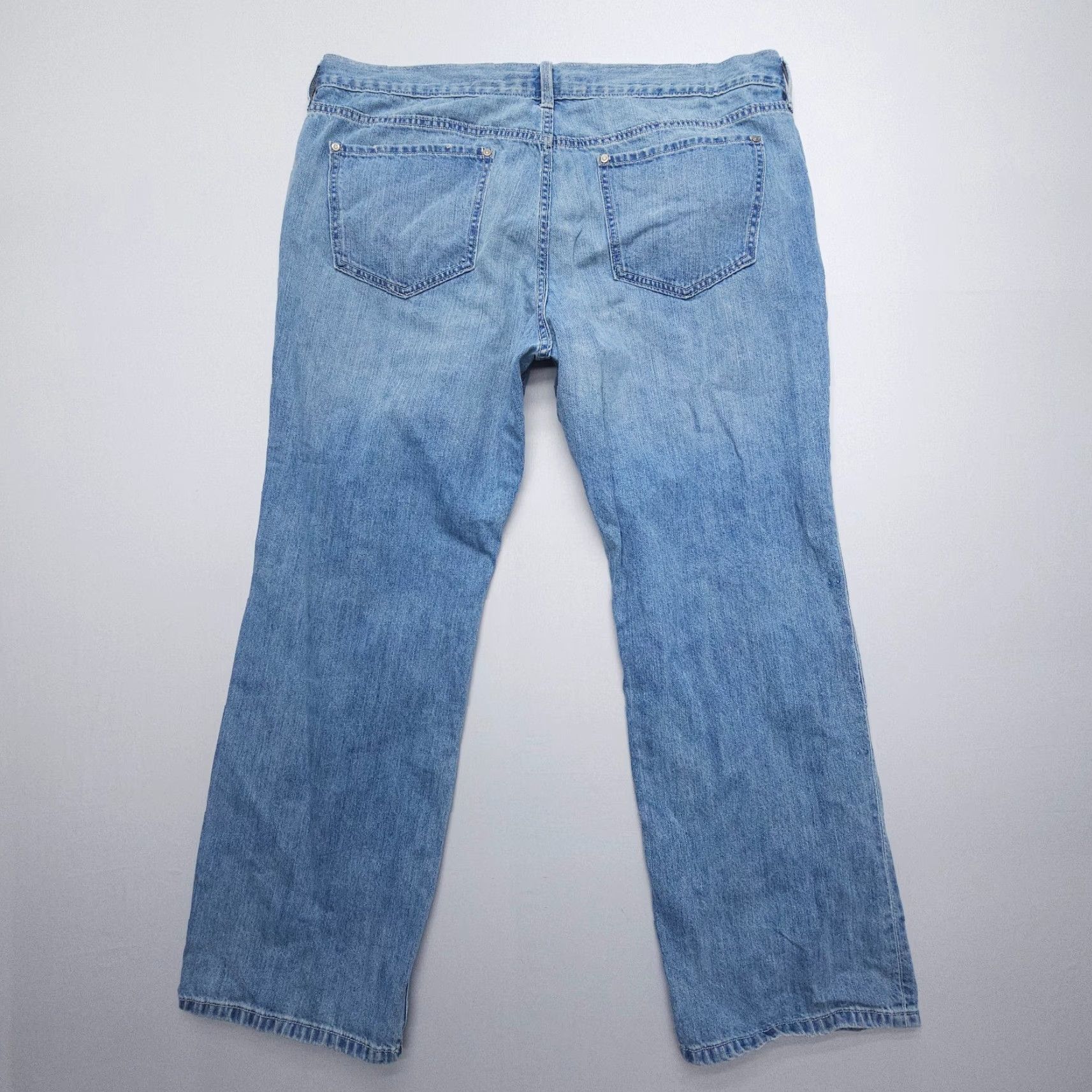 Old Navy Old Navy jeans Plus Size 18 Blue Straight Cotton Denim 2009 Y2K Low Rise 30in Inseam Regular Fit Womens Jeans Size 40" / US 18 - 2 Thumbnail