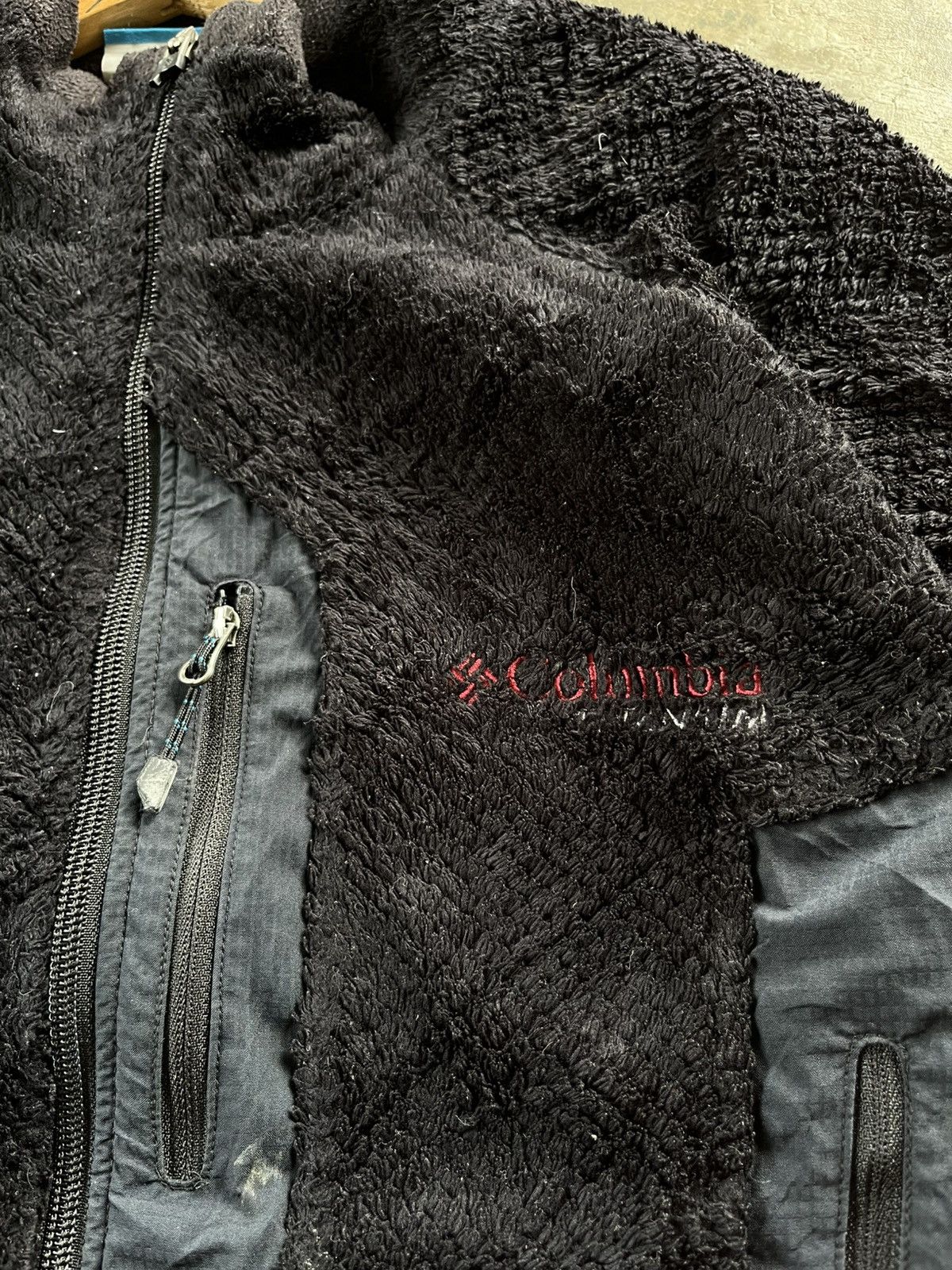 Columbia × Vintage COLUMBIA TITANIUM ZIPPER FLEECE SHERPA JACKET Size US S / EU 44-46 / 1 - 3 Thumbnail